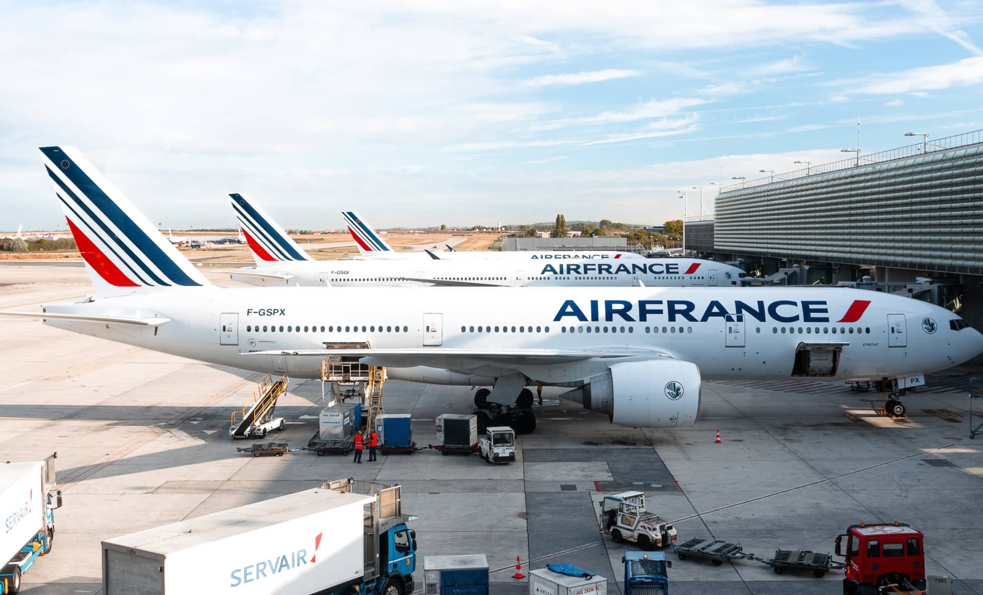 Avion de la compagnie aérienne Air France