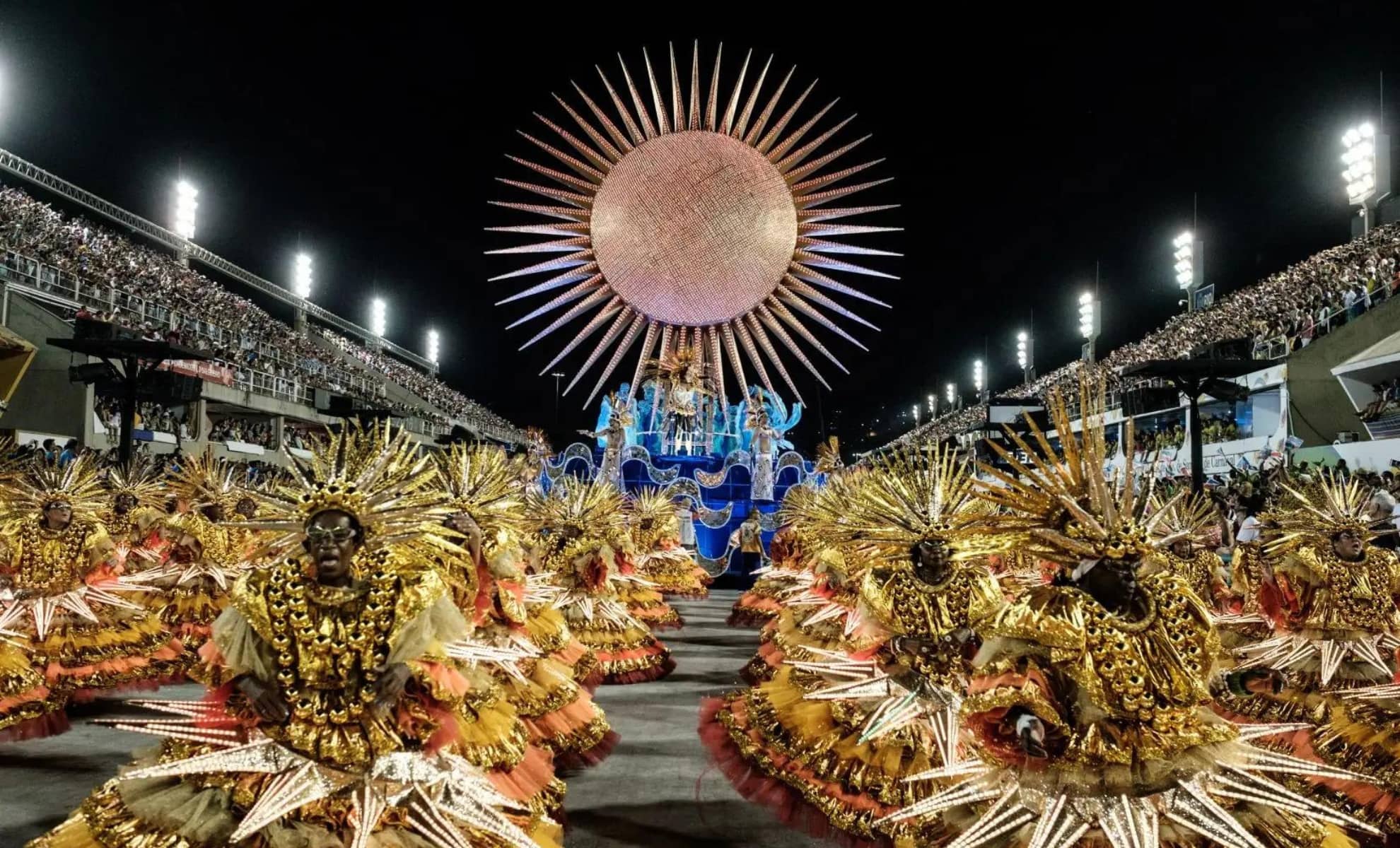 Défilé au Carnaval de Rio, Brésil