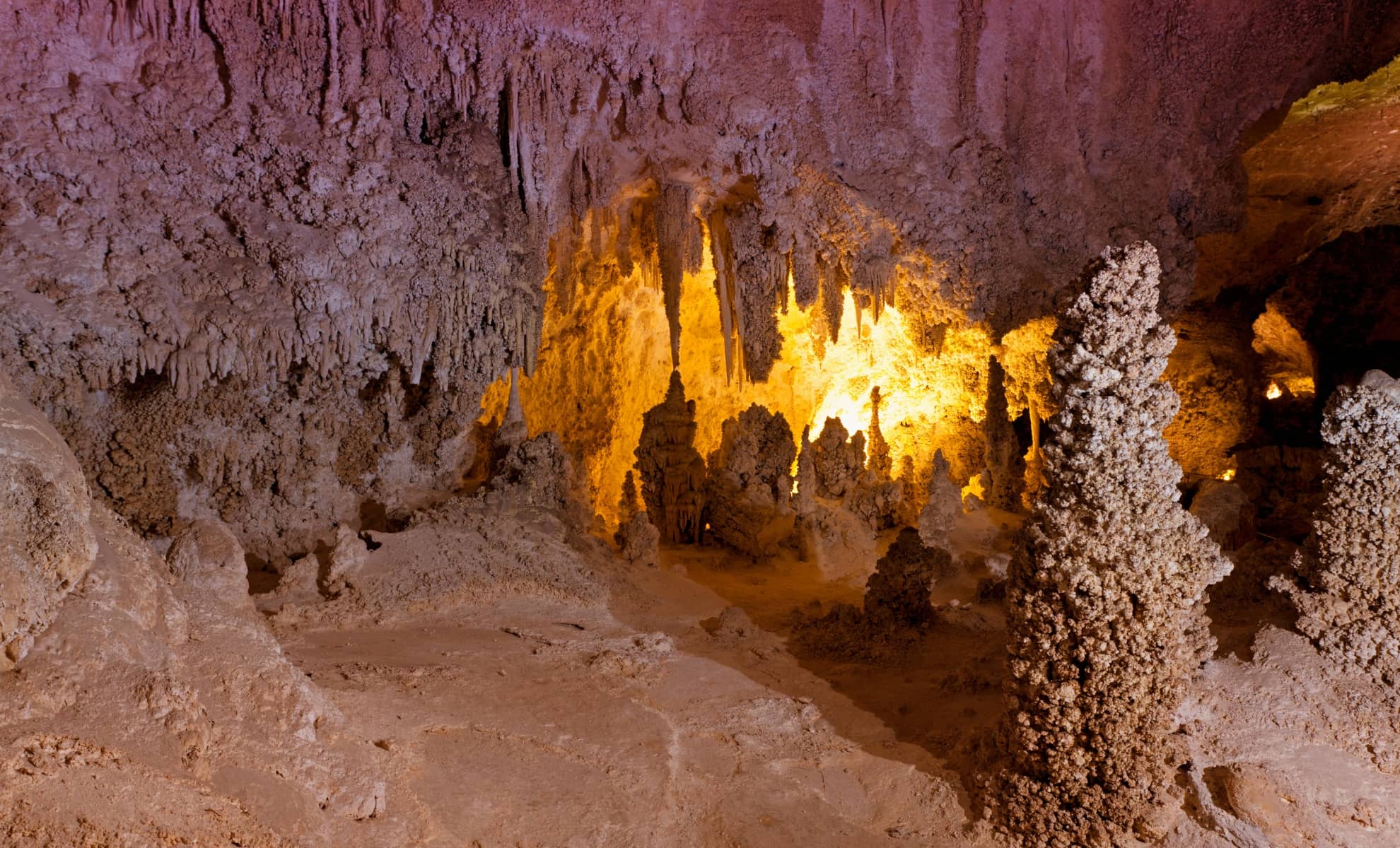Grottes souterraines du Parc national des grottes de Carlsbad, Nouveau-Mexique