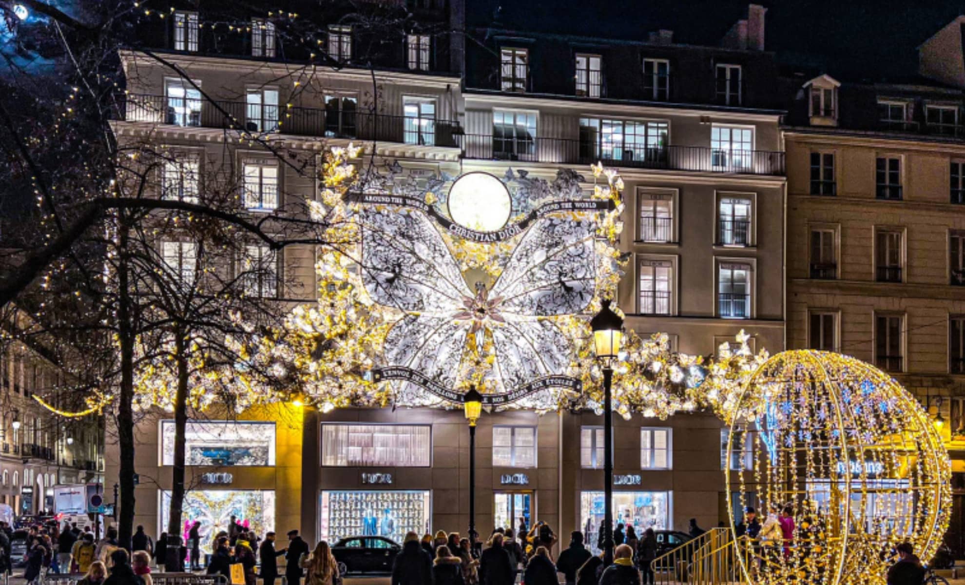 Illuminations de Noël à la capitale Paris