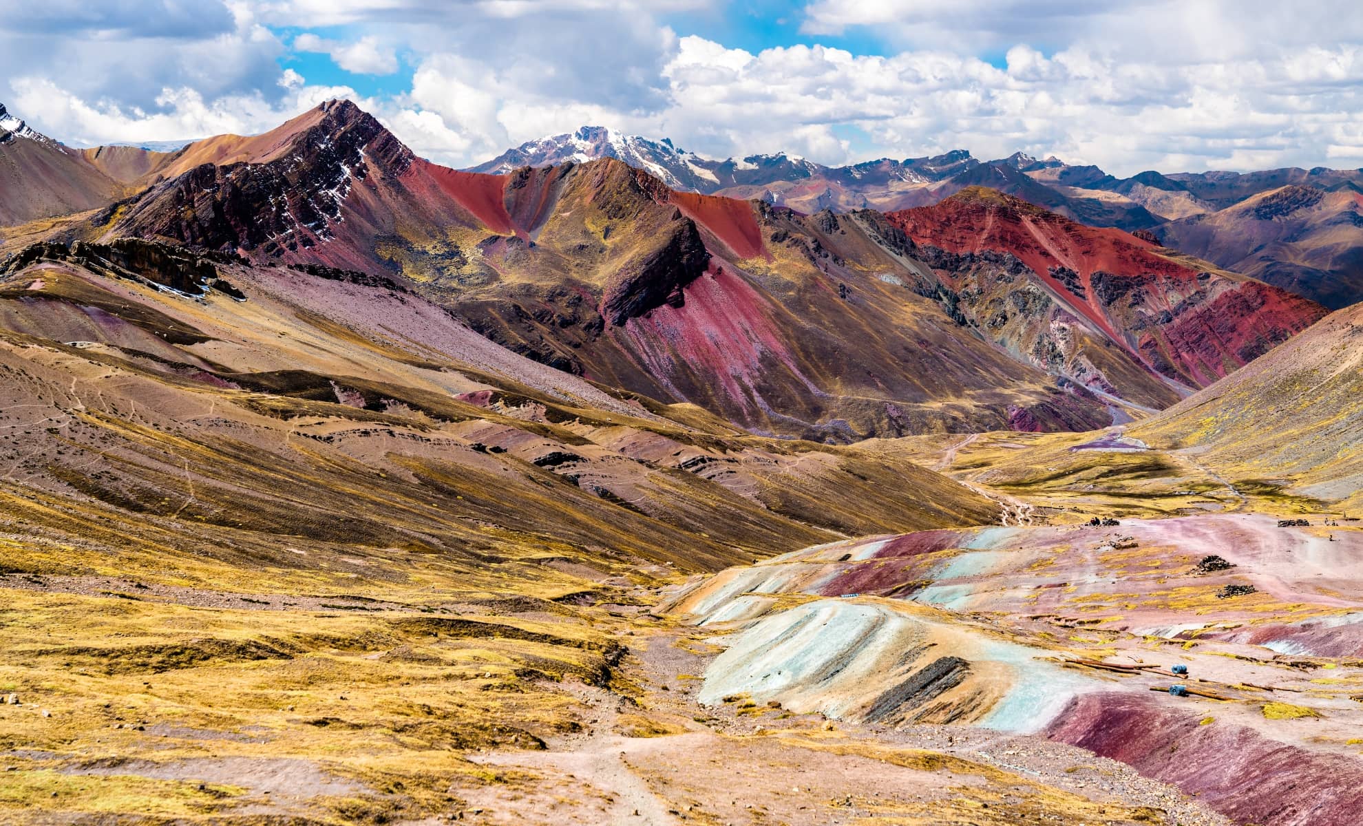 La Rainbow Mountain, les Andes, Pérou