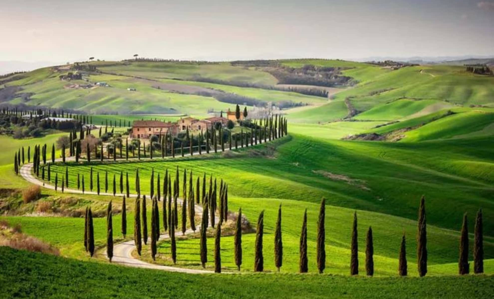 La Vallée de l'Orcia, Toscane