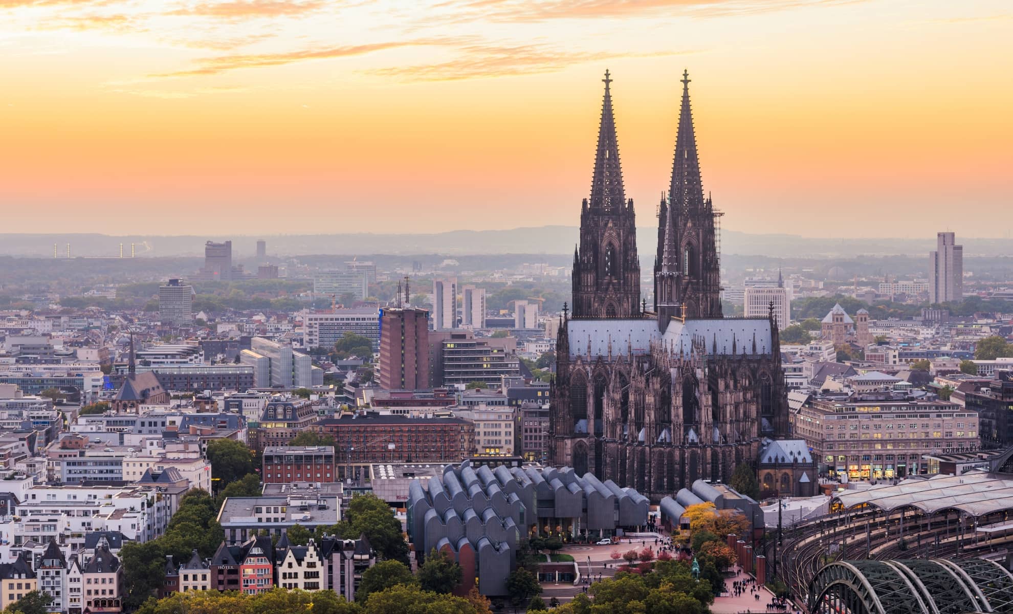 La cathédrale de Cologne, Allemagne