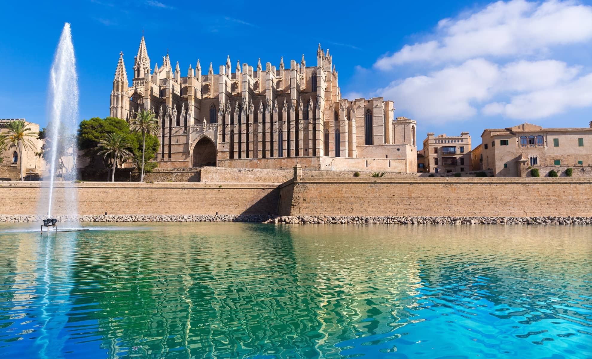 La cathédrale de Palma de Majorque, Îles Baléares