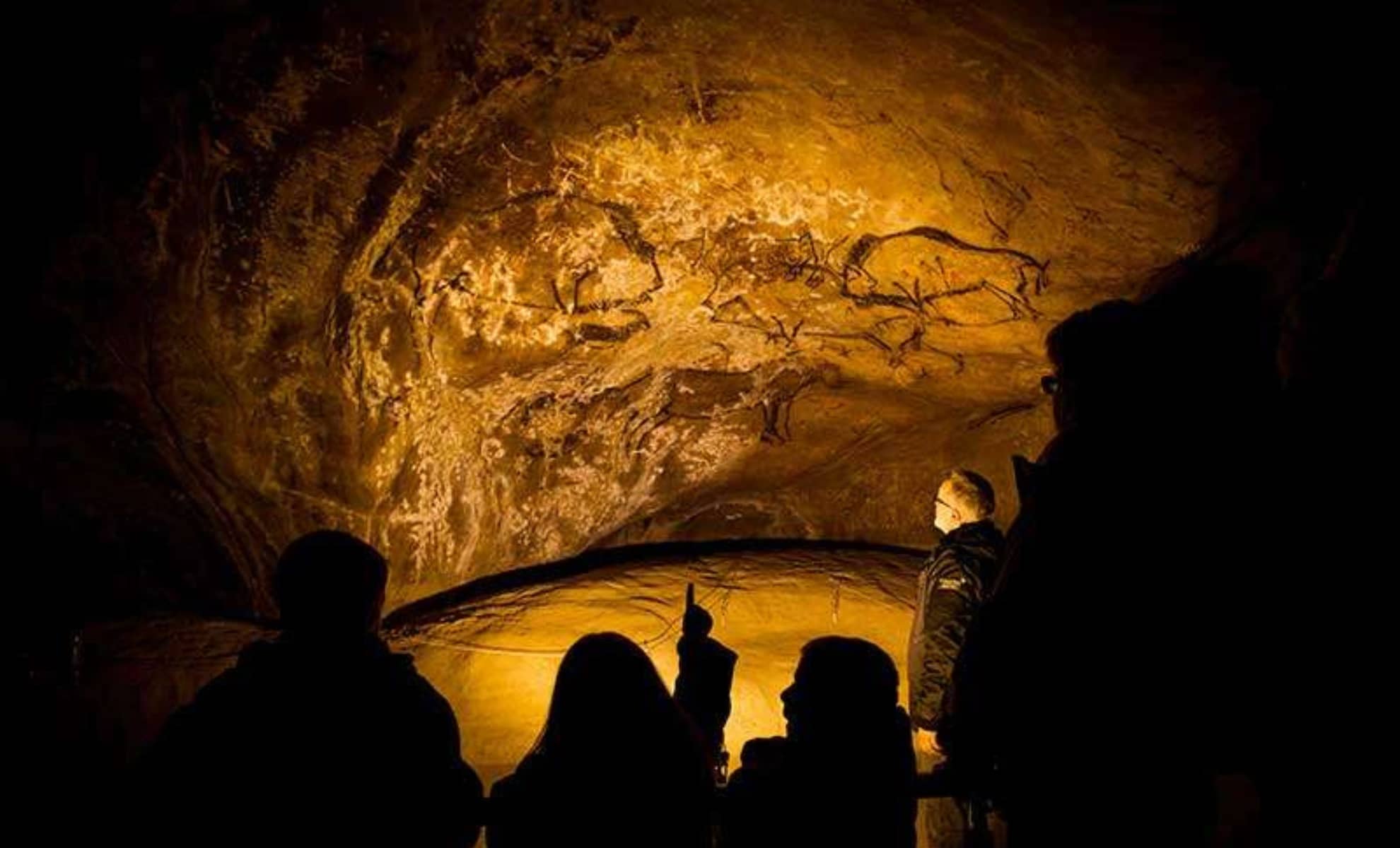 La grotte de Niaux, Département de l'Ariège, France