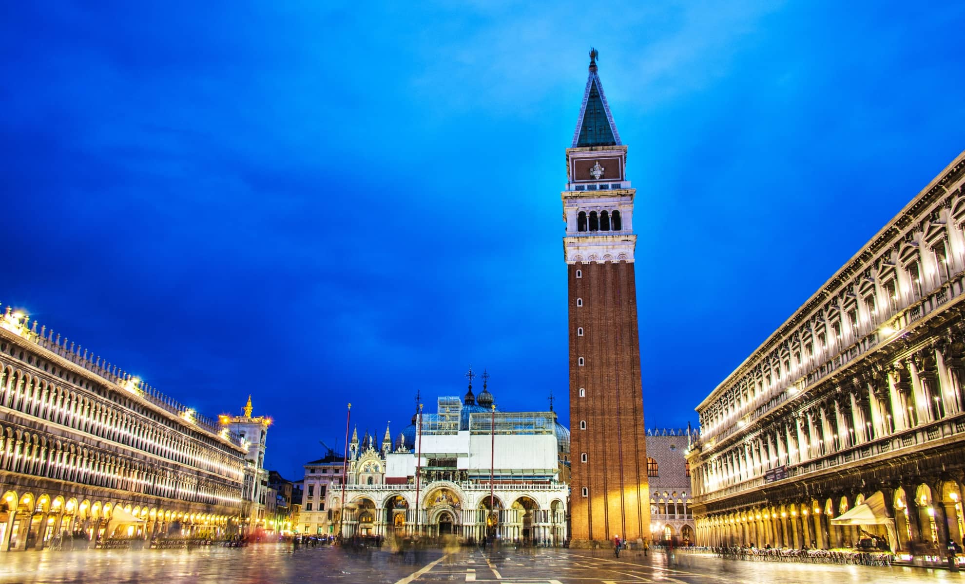 La place Saint-Marc, Venise, Italie