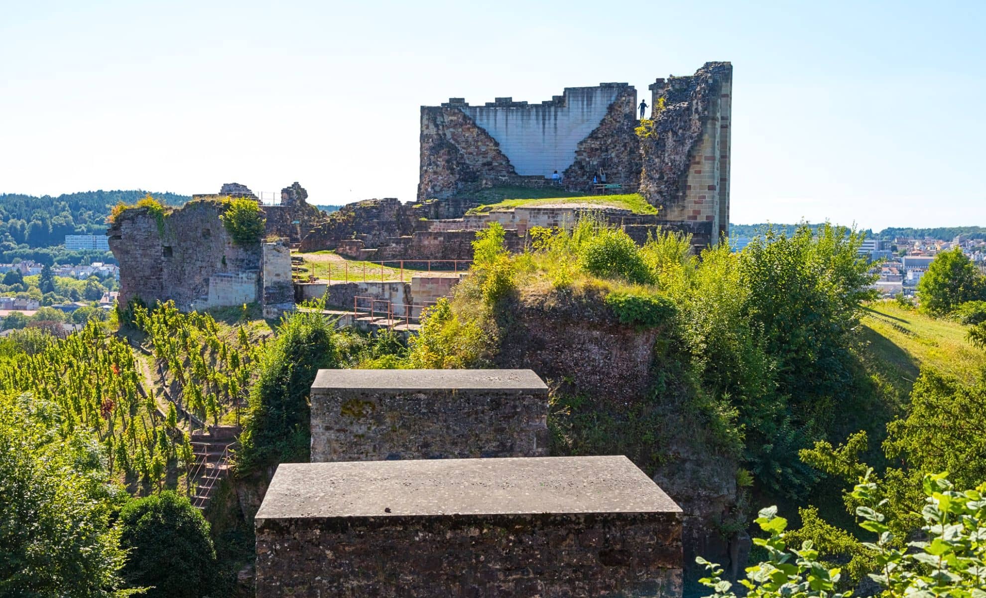 Le Château d'Épinal et son Parc , France