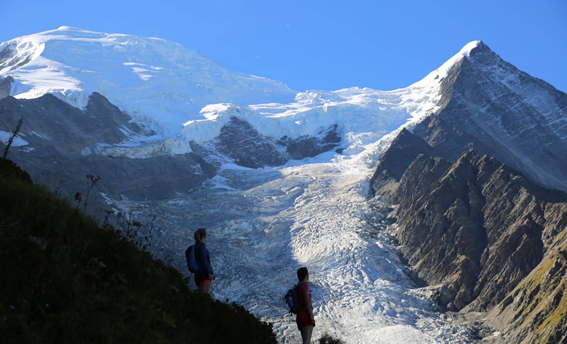 Le Glacier des Bossons , Chamonix