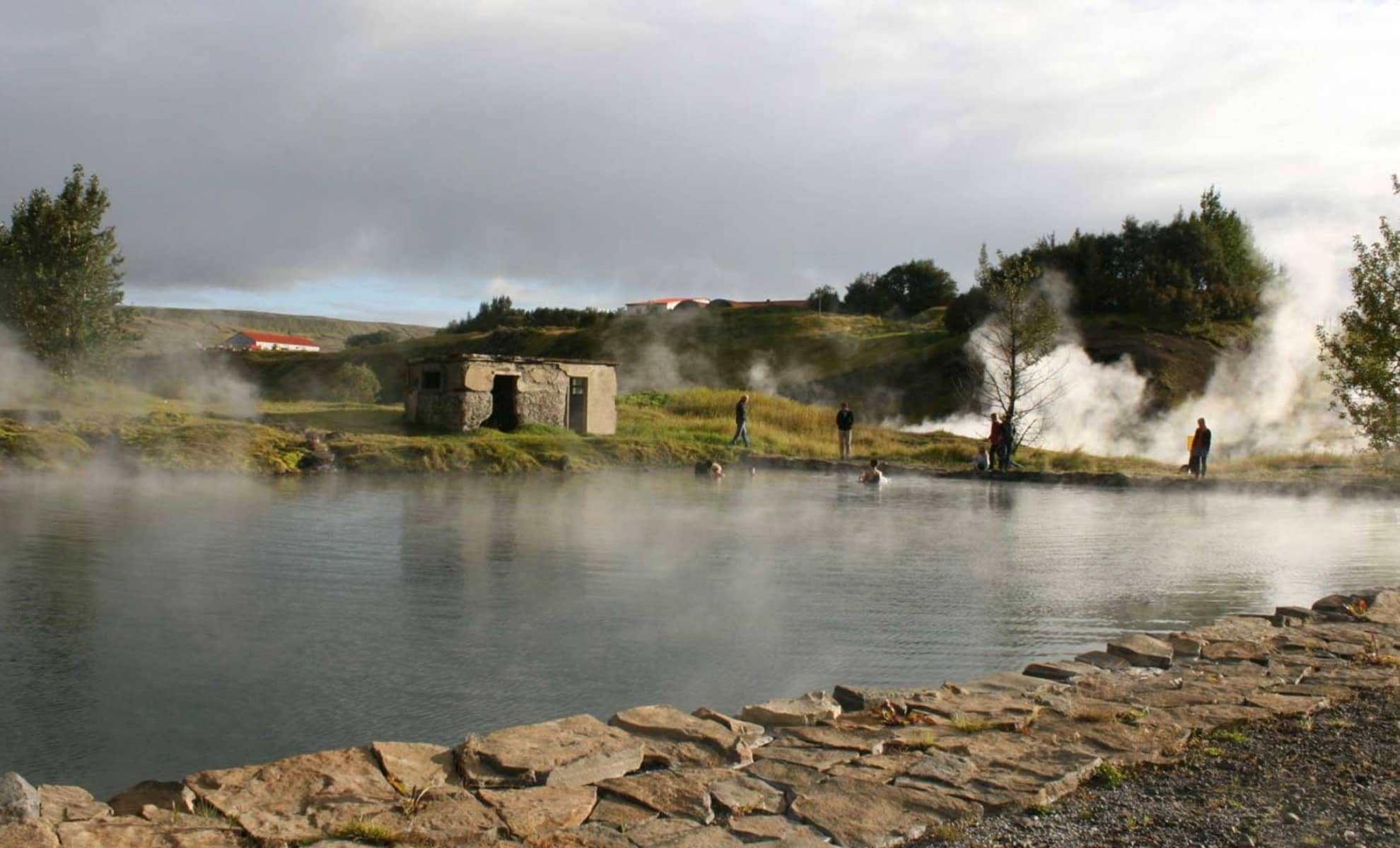 Le « Secret Lagoon », Islande