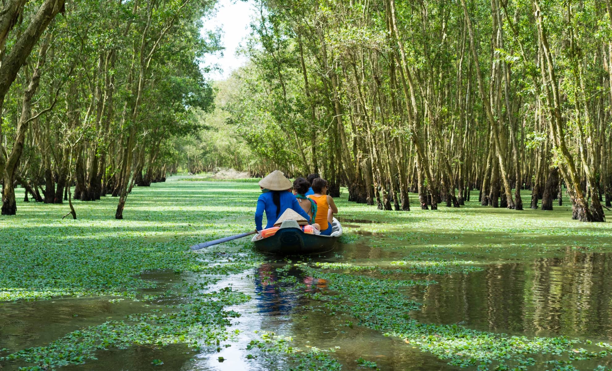 Le delta du Mékong, Vietnam