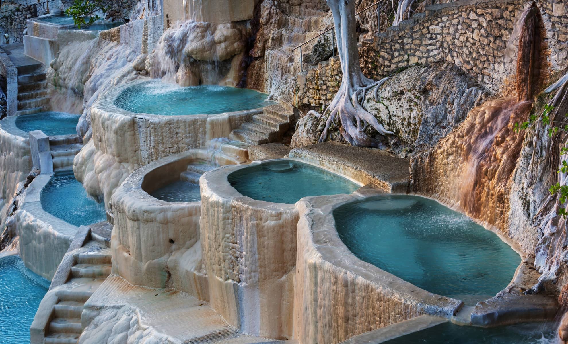 Le spa naturel des grottes de Tolantongo , Mexique