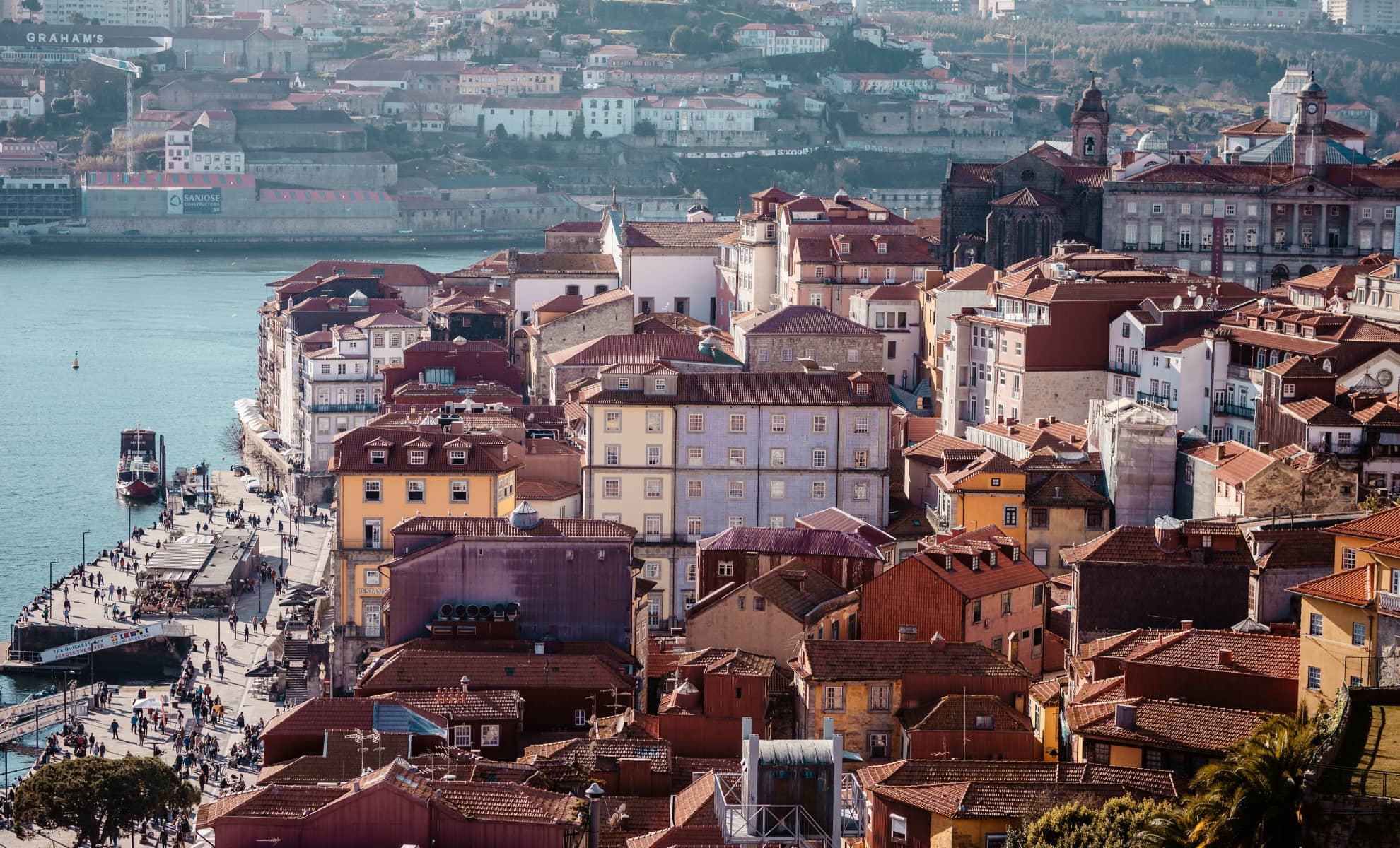 Les magnifiques bâtiments de Porto-Vecchio, Corse