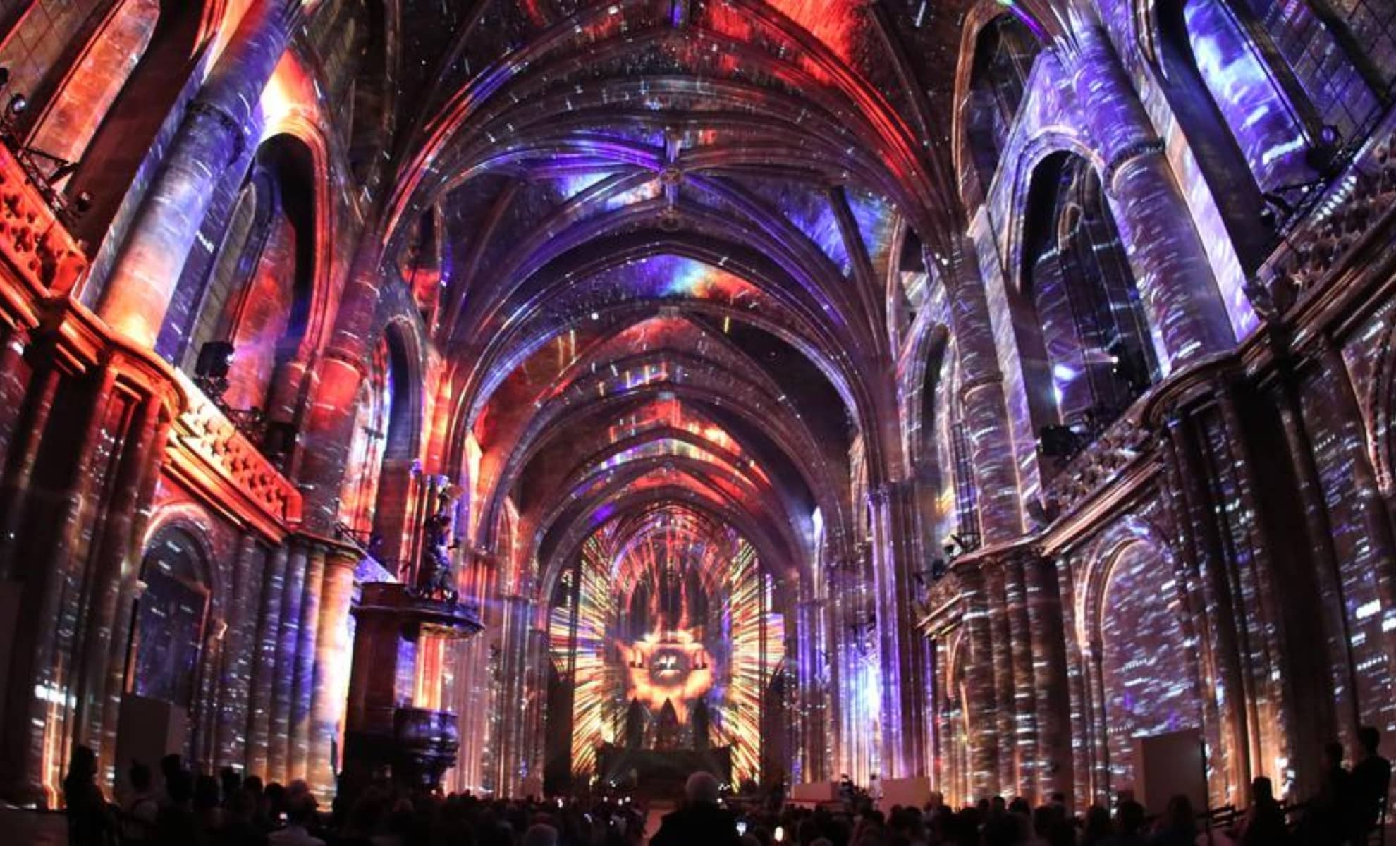Luminescence à la cathédrale Saint-André à Bordeaux