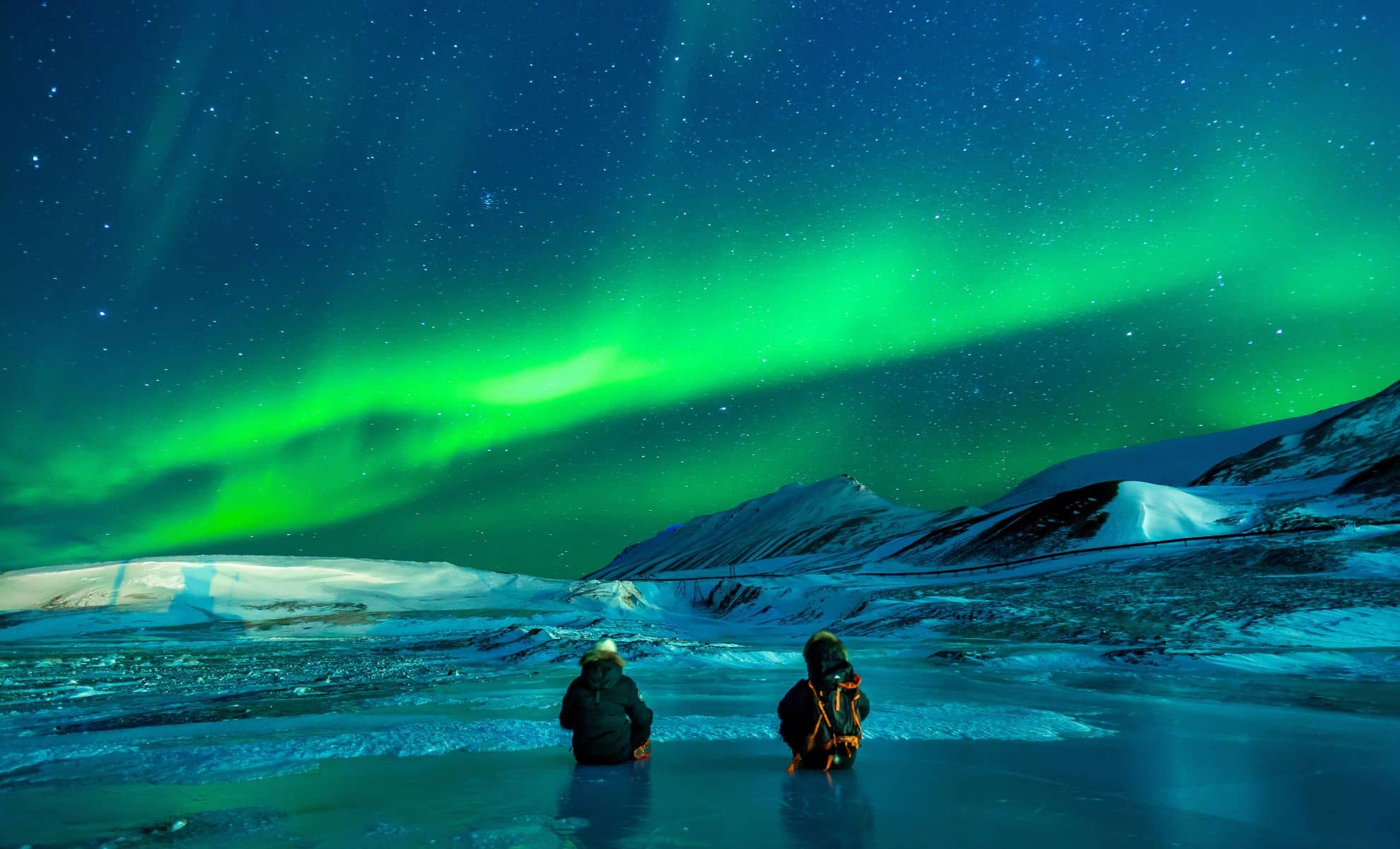 À la rencontre des aurores boréales , Islande