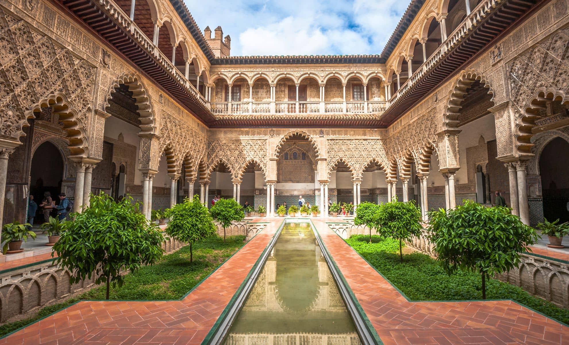 Alcazar de Séville, Espagne