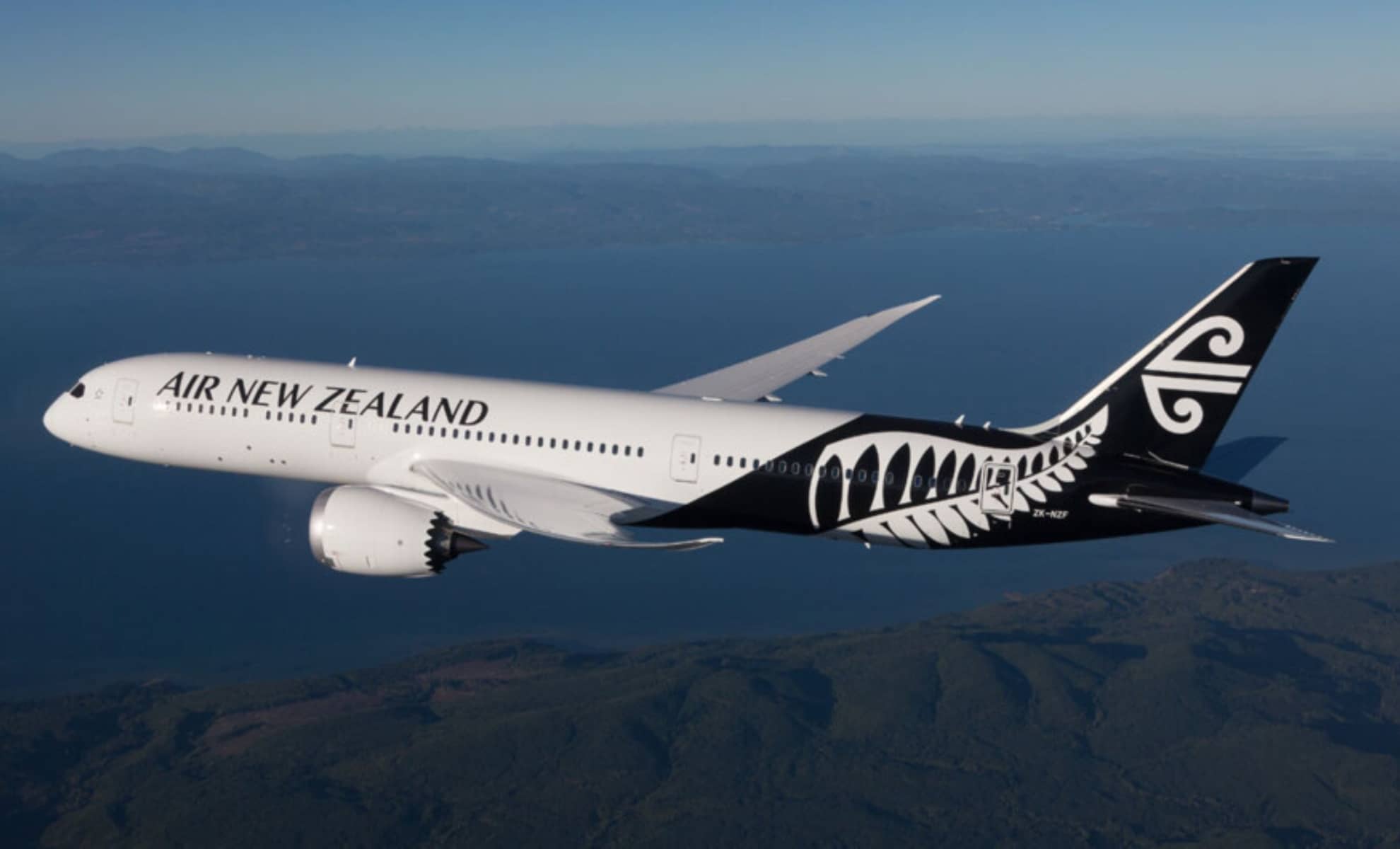 Avion de la compagnie aérienne Air New Zealand