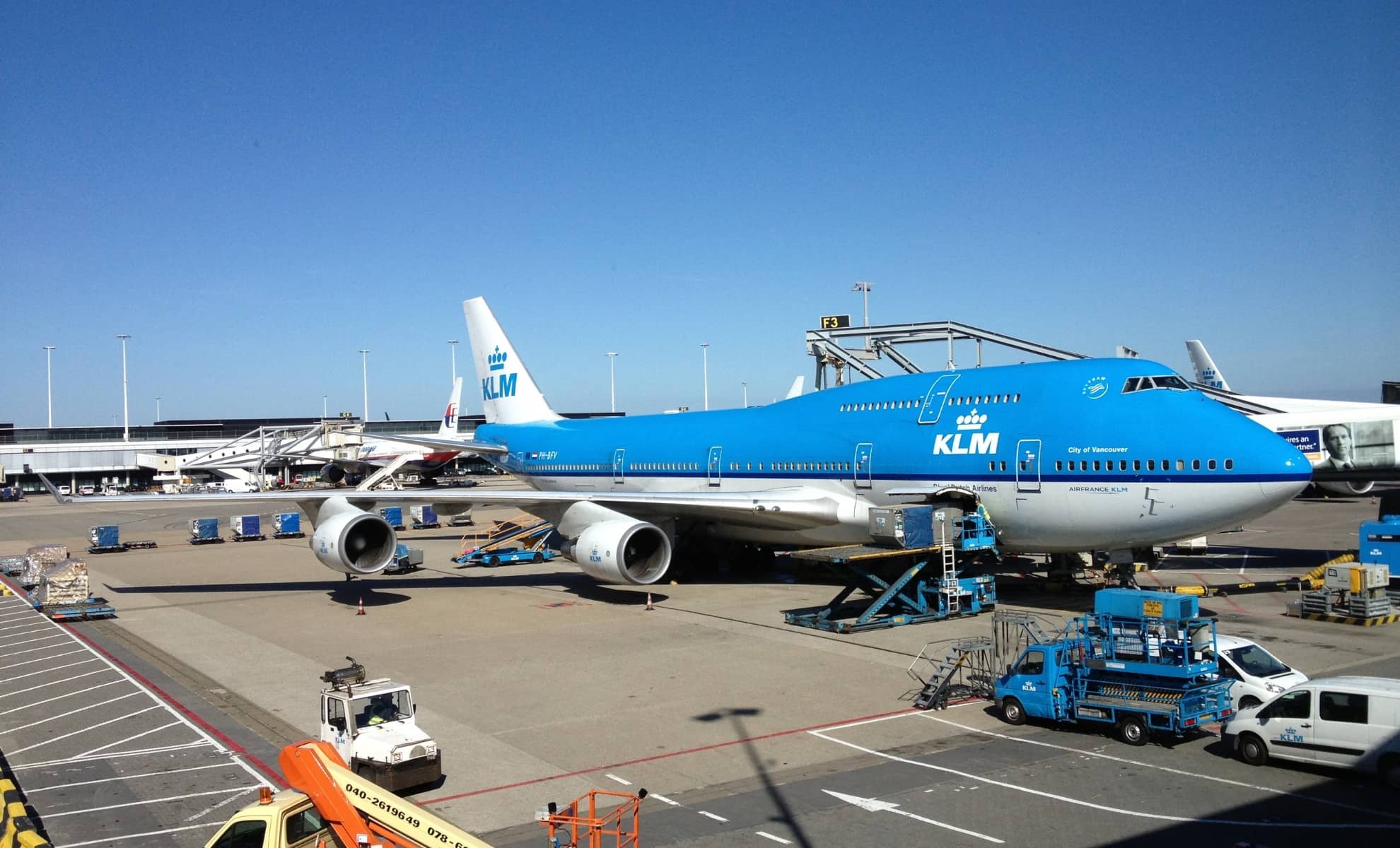 Avion de la compagnie aérienne KLM
