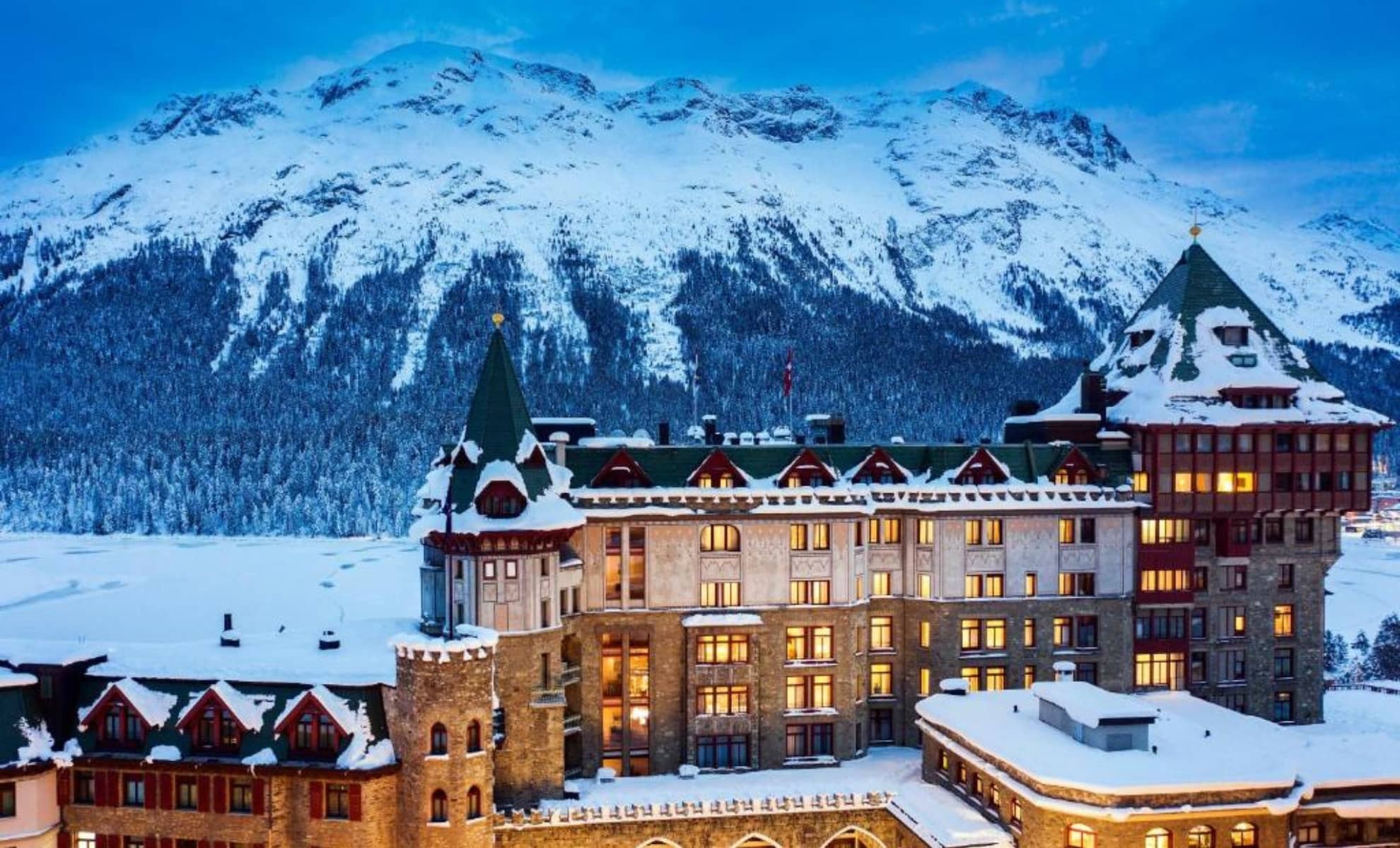 Badrutt’s Palace Hotel, Saint-Moritz en Suisse