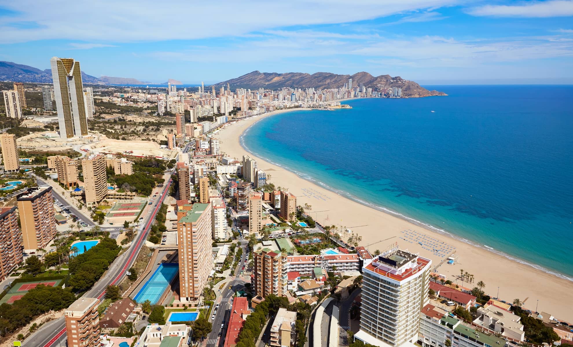 Benidorm, région de Valence, Espagne