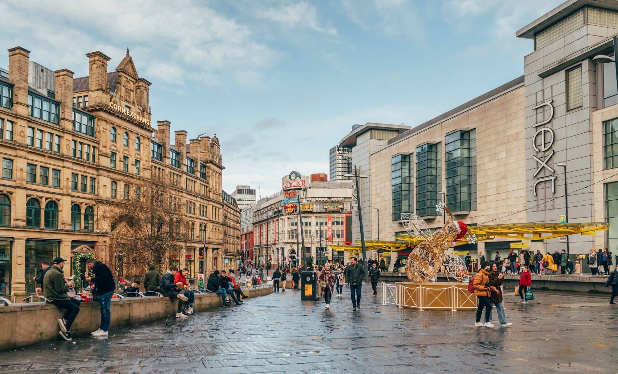 Centre Ville de Manchester , Angleterre