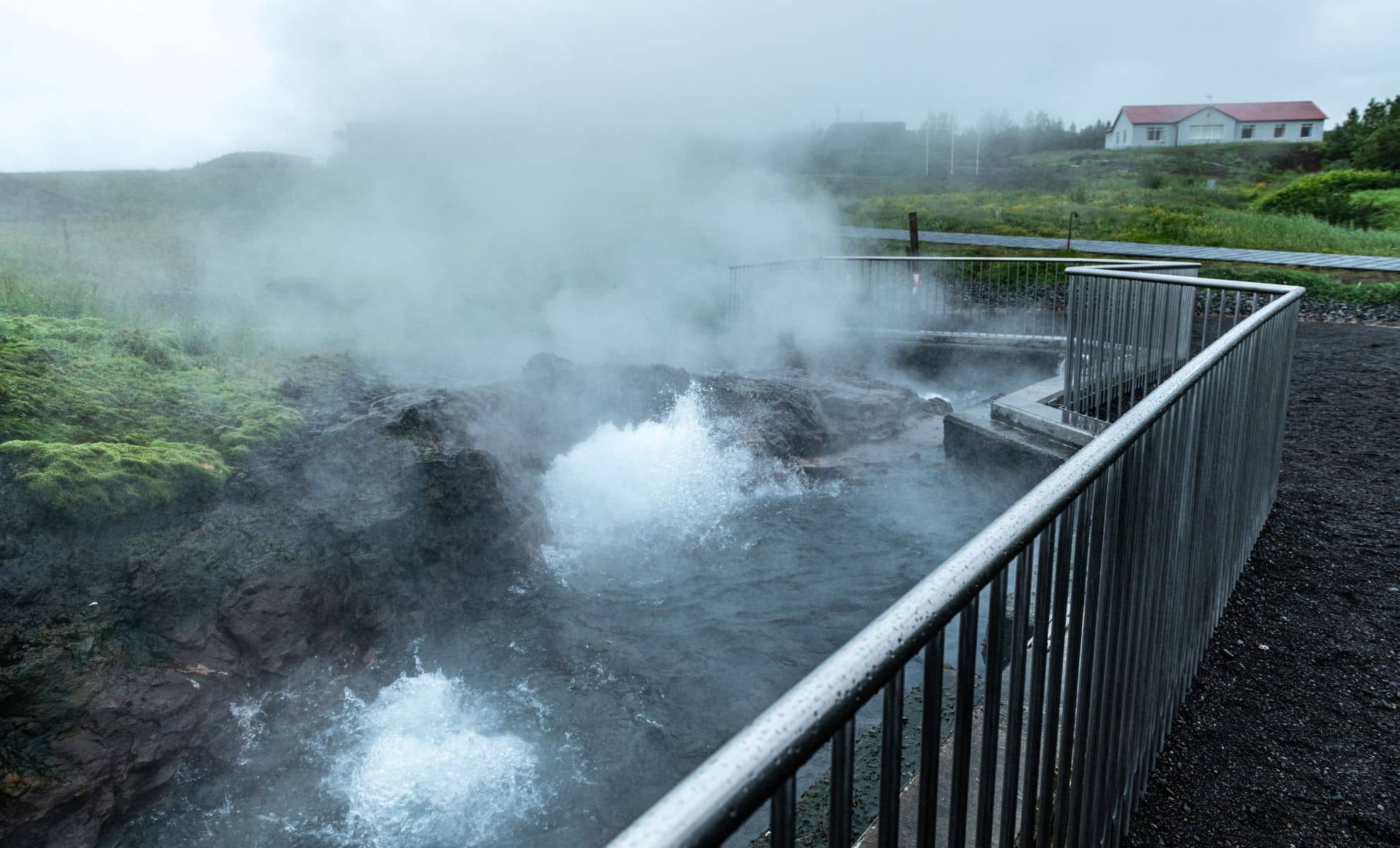 Deildartunguhver Hot Spring, Islande