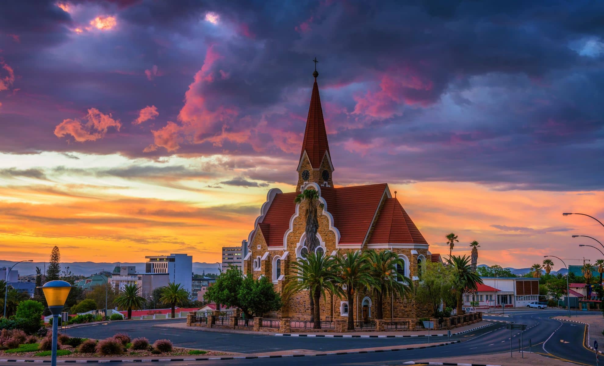 Église luthérienne Christuskirche, Windhoek, Namibie