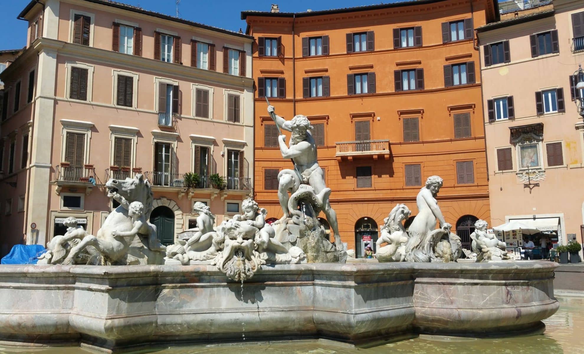 Fontaine de Nettuno ,Bologne,Italie