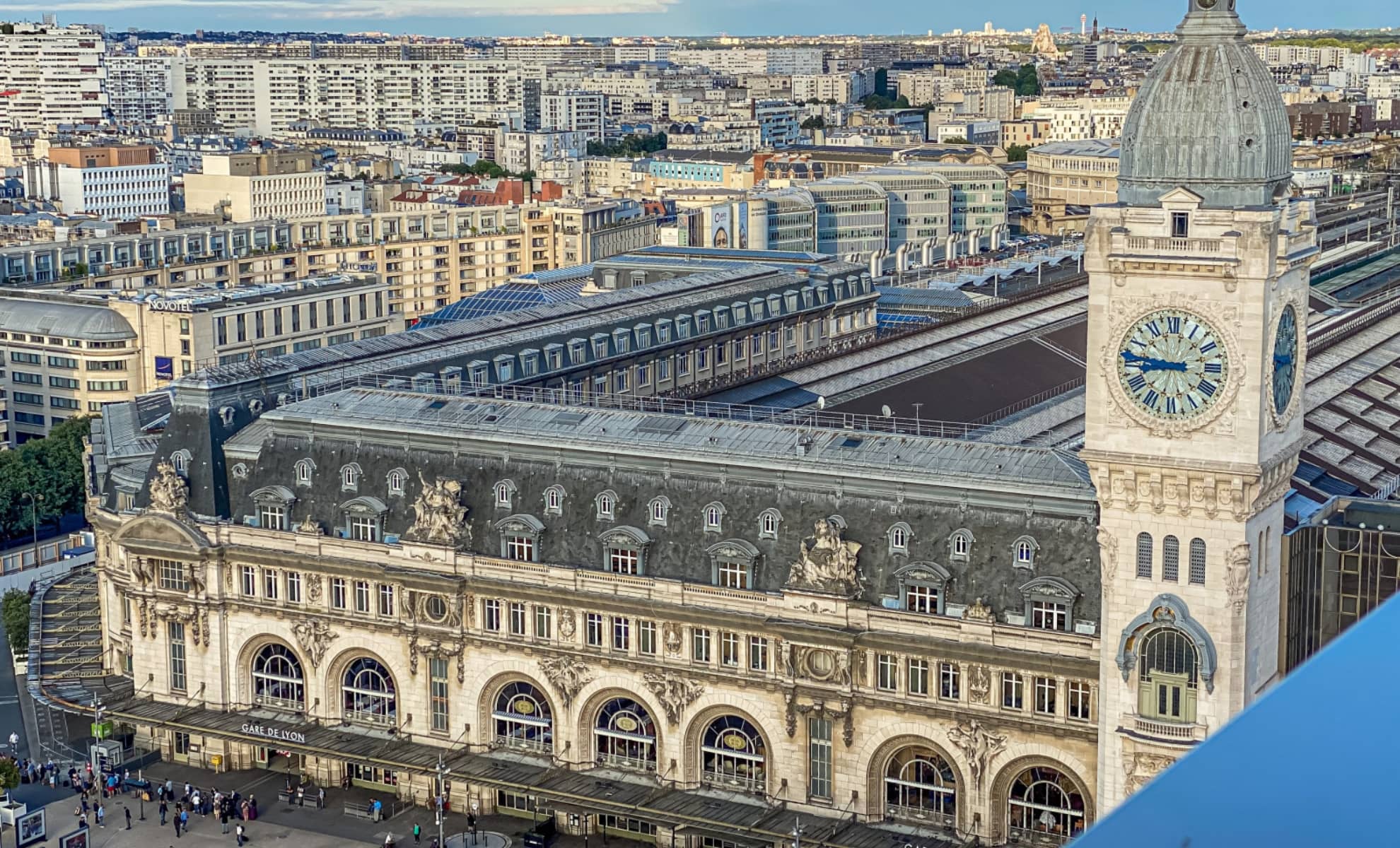 Gare de Lyon à Paris, en France