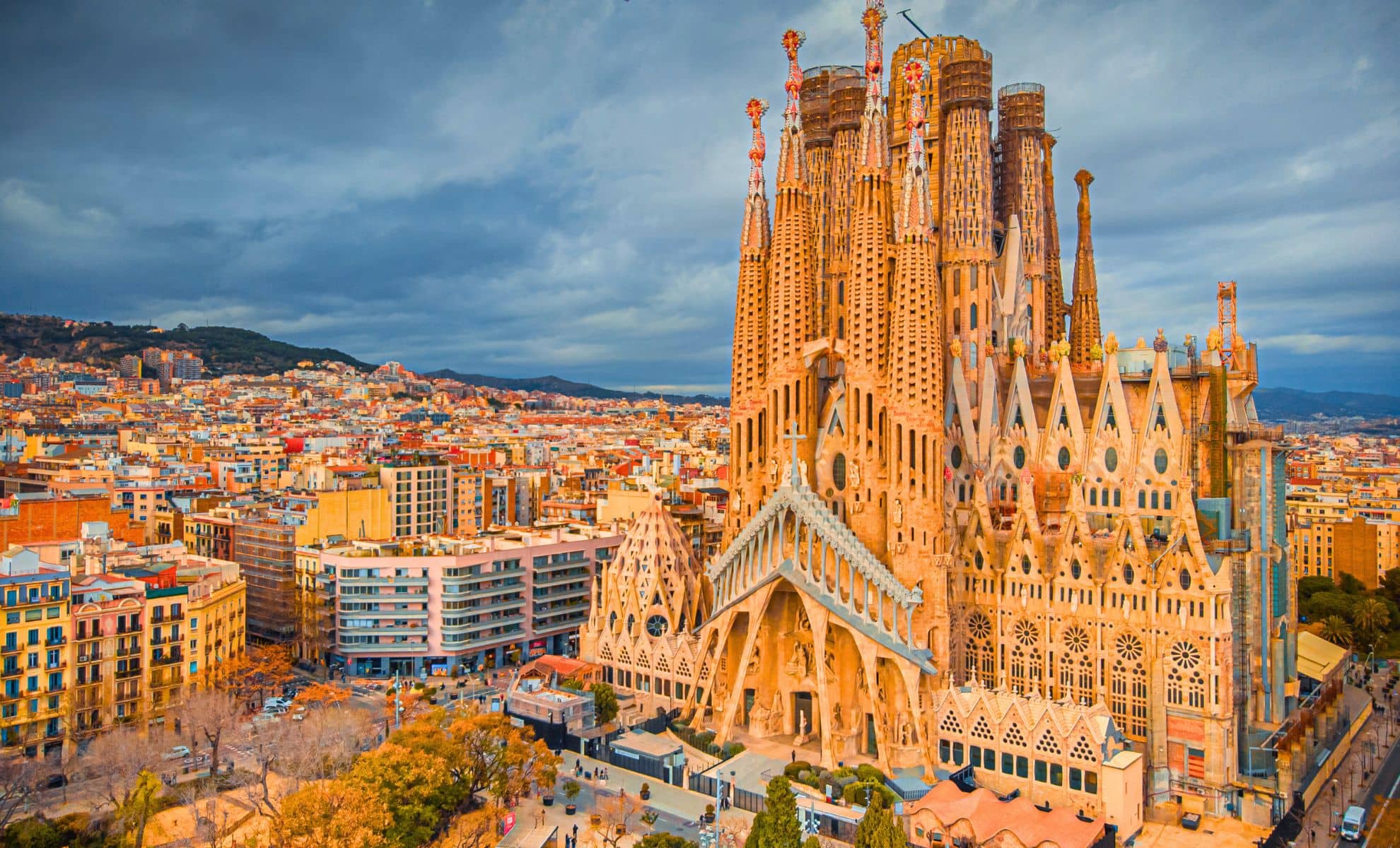 La Cathédrale de la Sagrada Familia à Barcelone, Espagne