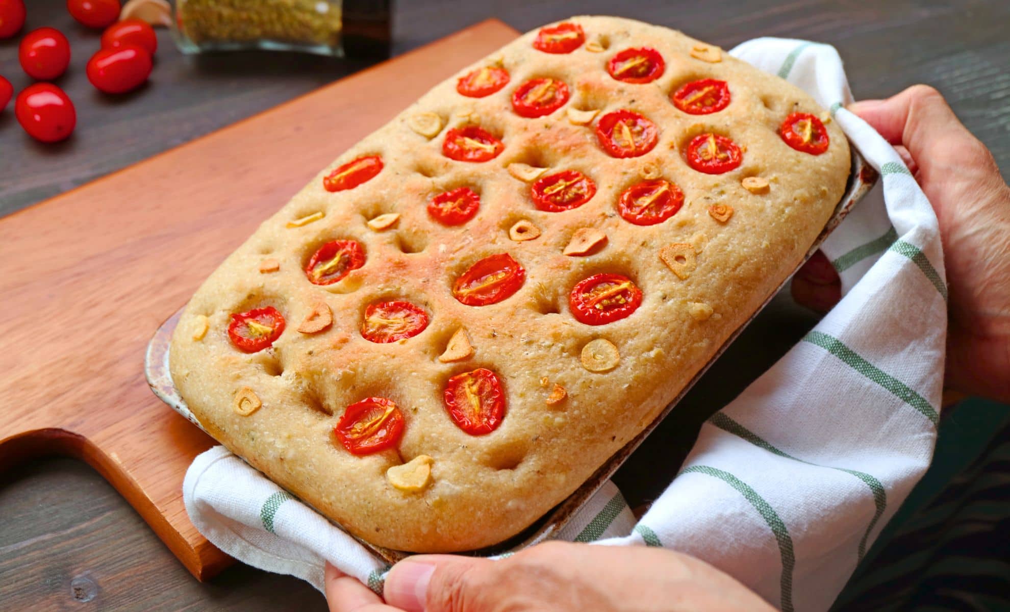 La Focaccia Genovese ,cuisine locale Italienne