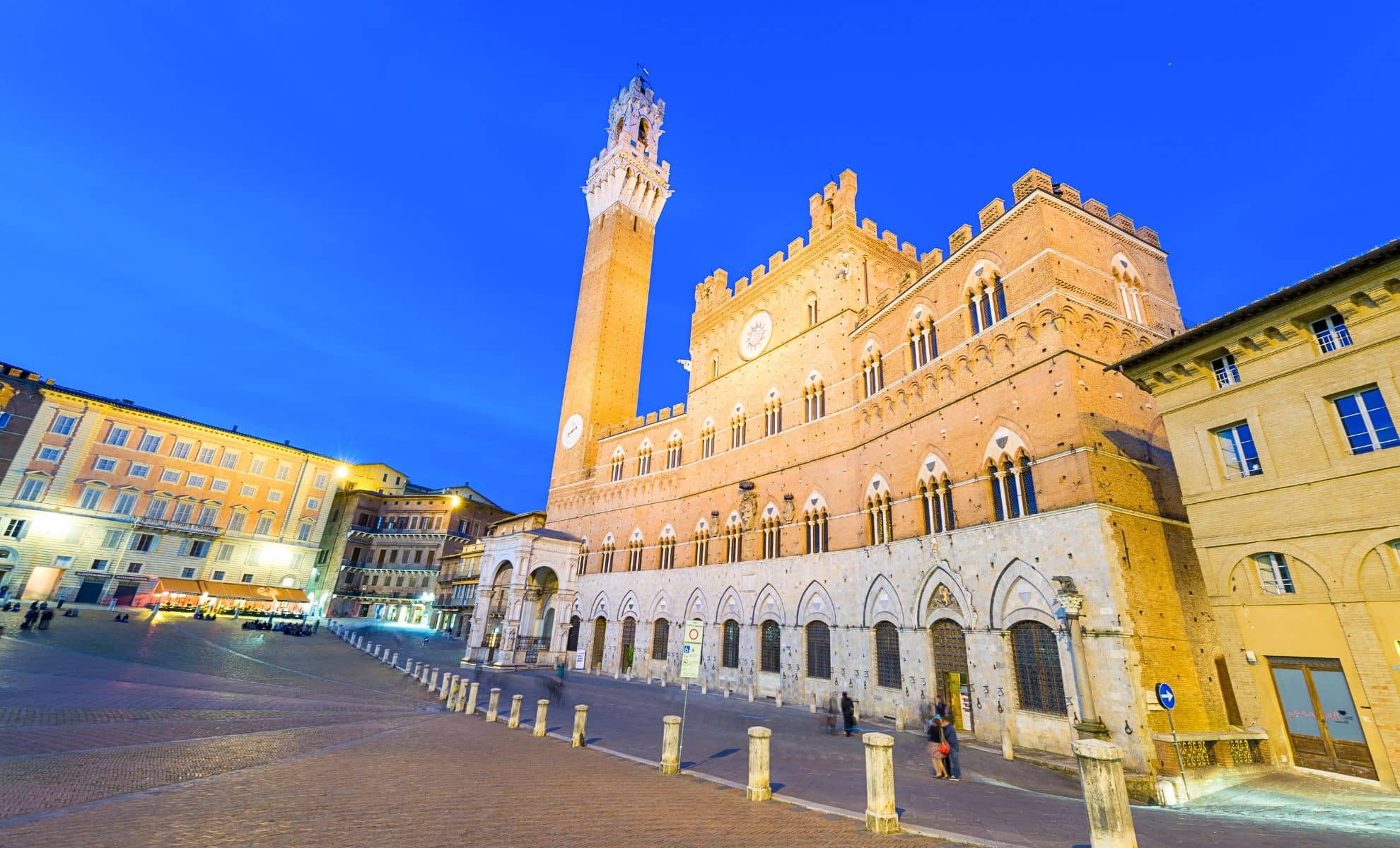 La Piazza del Campo ,Sienne, Italie