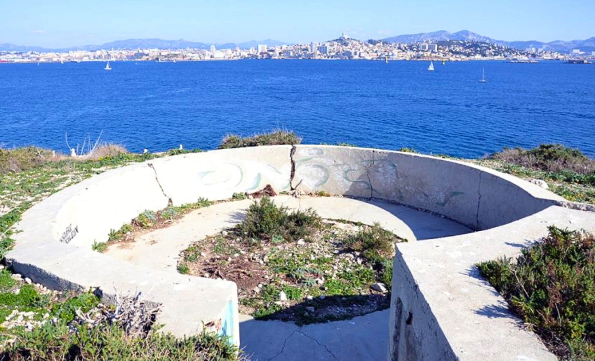 La batterie du Cap de Croix, Marseille