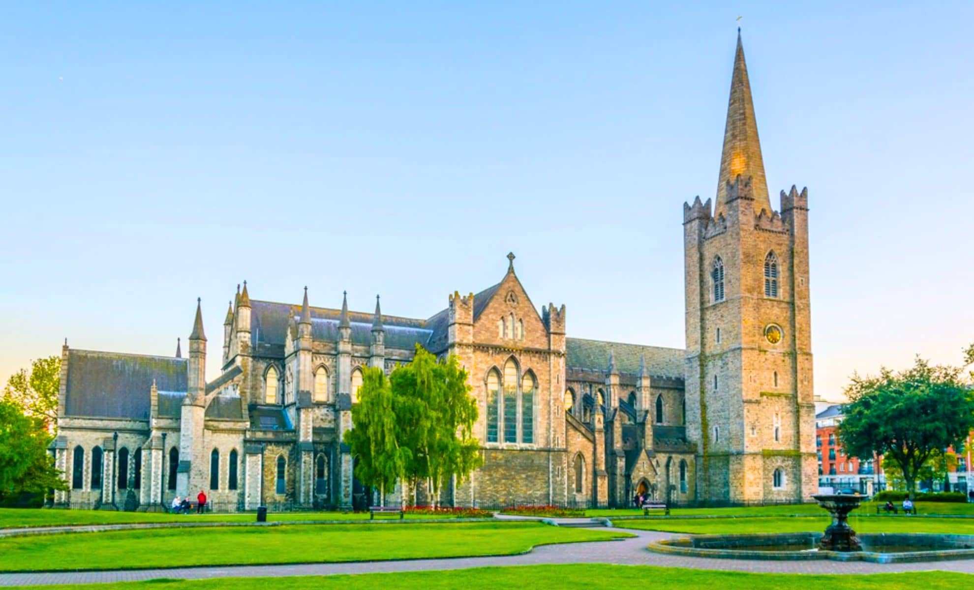 La cathédrale St-Patrick , Dublin , Irlande 