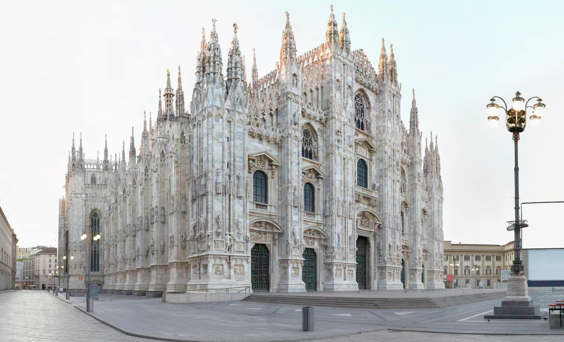 La cathédrale de Milan , Italie