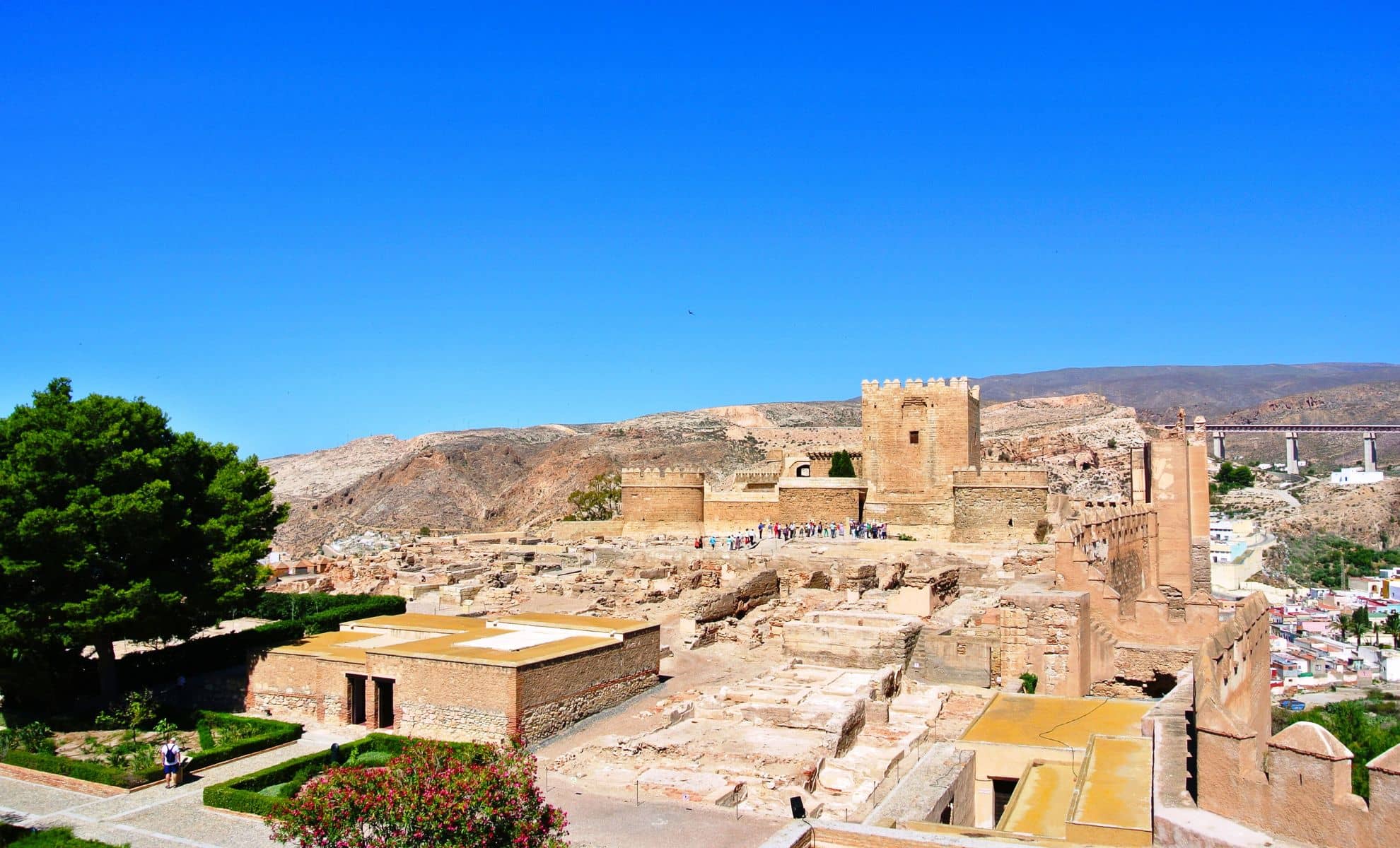 La forteresse d'Almeria , Espagne