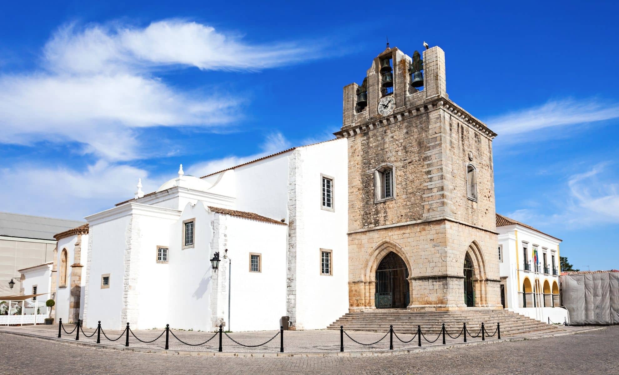 La vieille ville de Faro, Portugal
