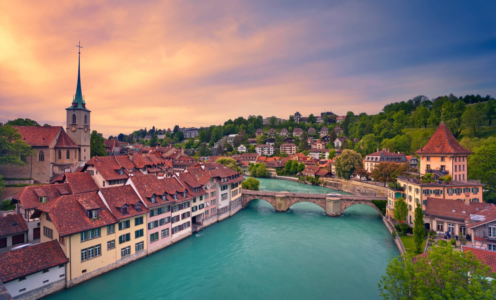 La ville de Berne en Suisse