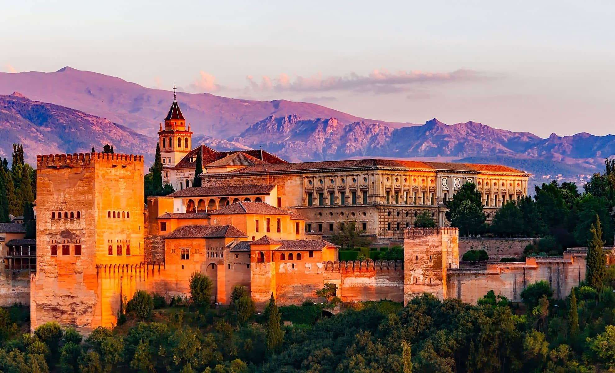 La ville de Grenade , Espagne