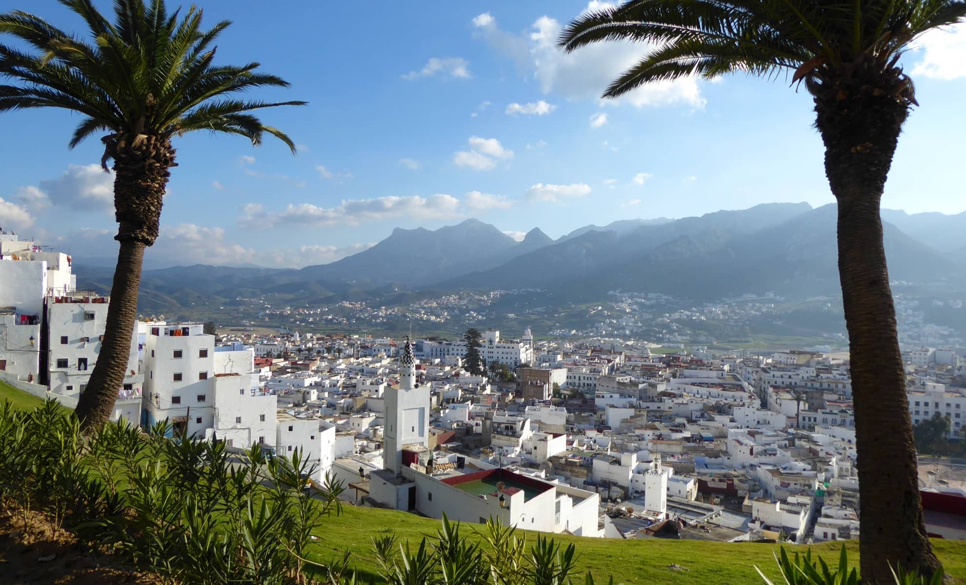 La ville de Tétouan dans le nord du Maroc