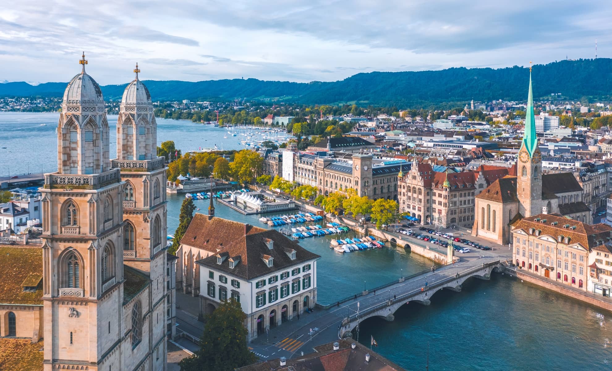 La ville de Zurich en Suisse