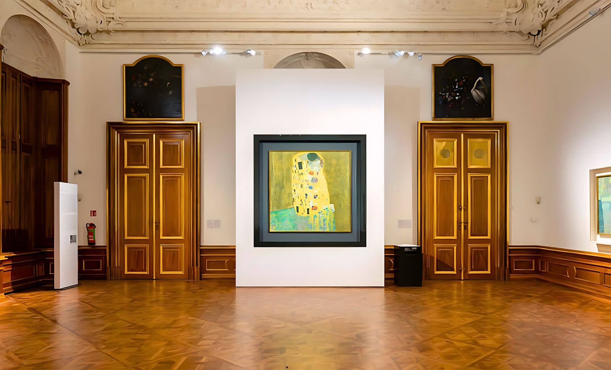 Le Baiser , chef-d'œuvre de Gustav Klimt, Vienne ,Autriche