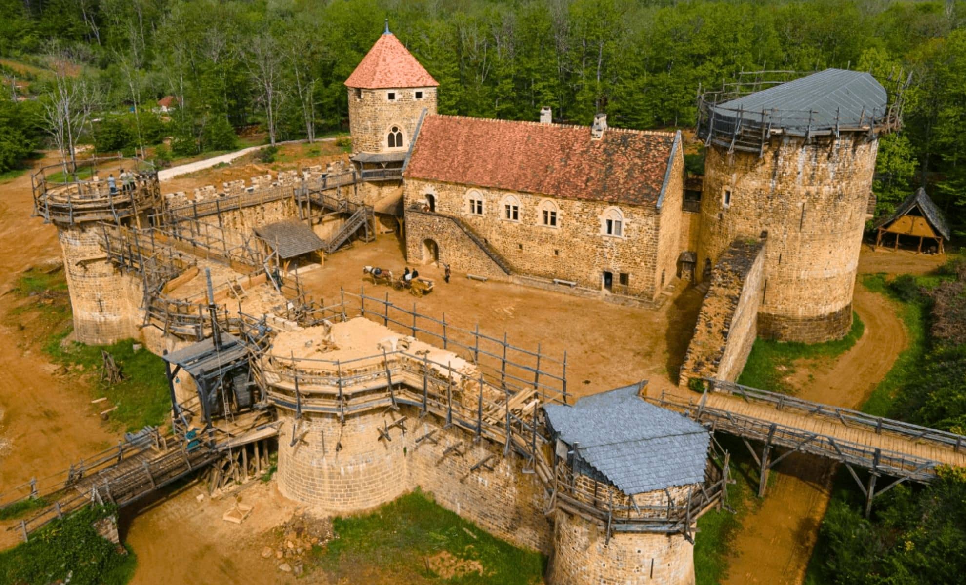 Le Château de Guédelon, France