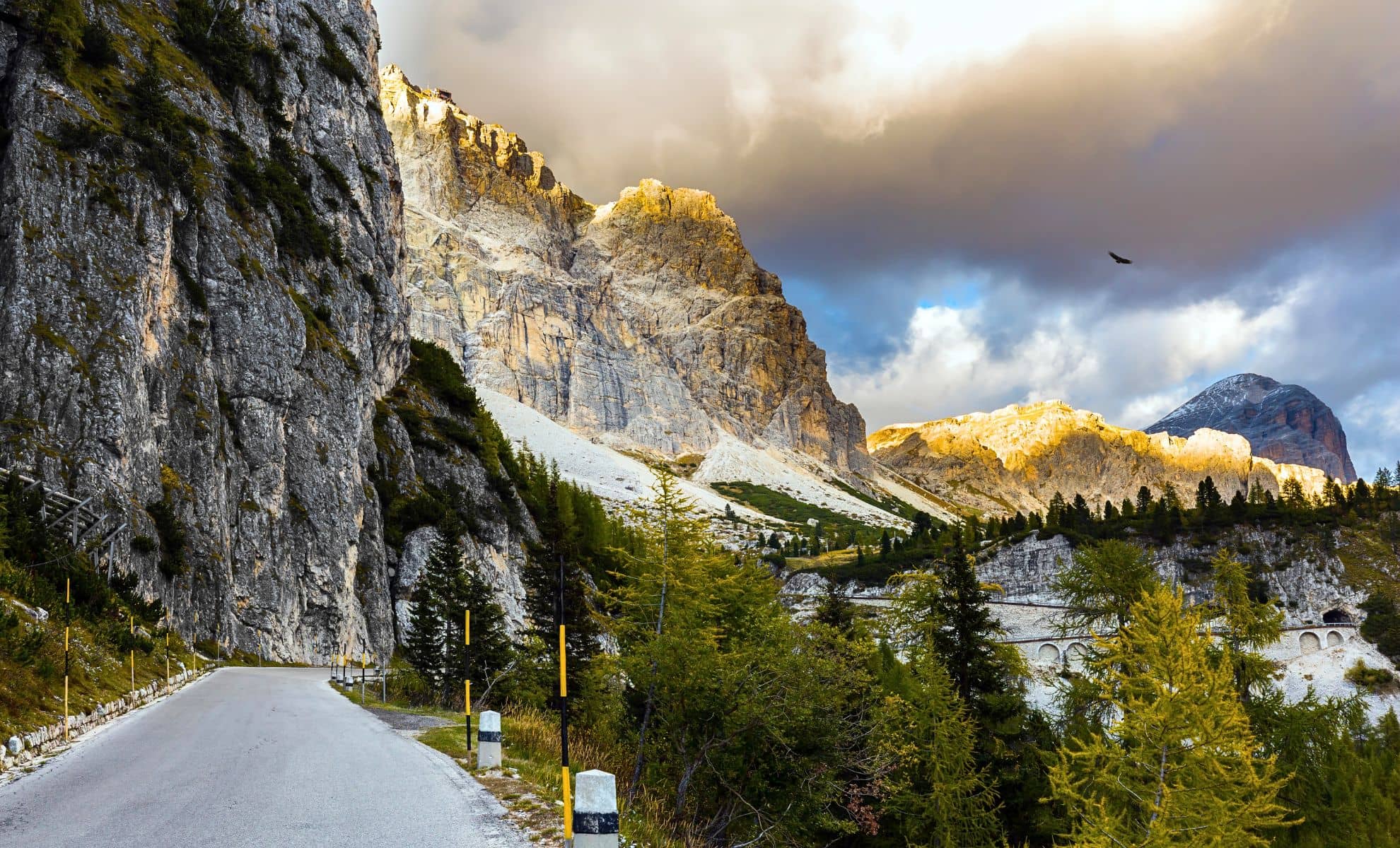 Le Col Falzarego, Italie