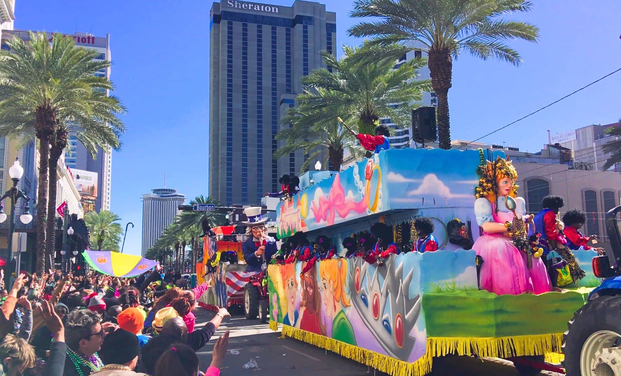 Le Mardi gras, Nouvelle-Orléans, États-Unis