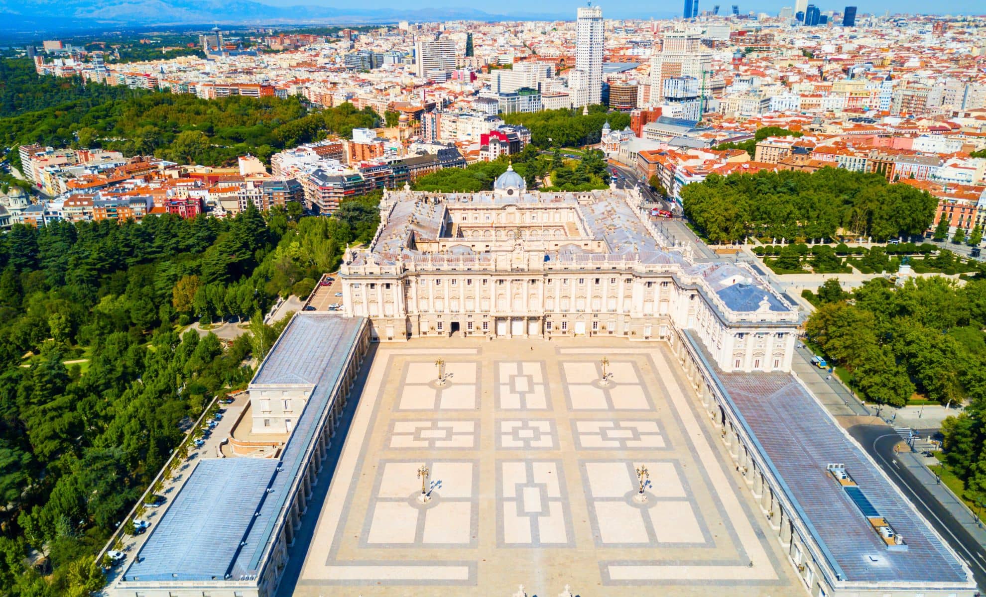 Le Palais Royal de Madrid, Espagne