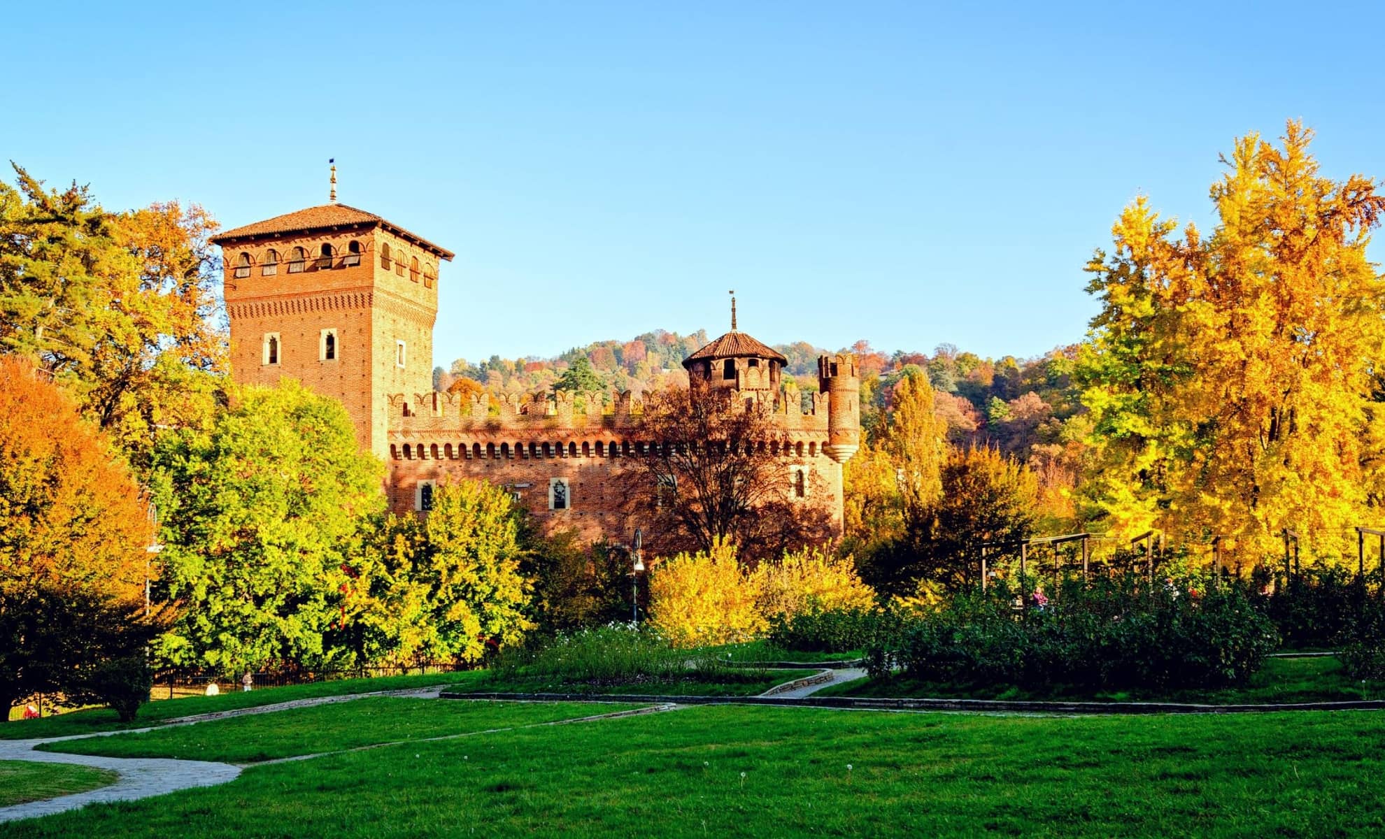 Le Parco del Valentino, Turin en Italie