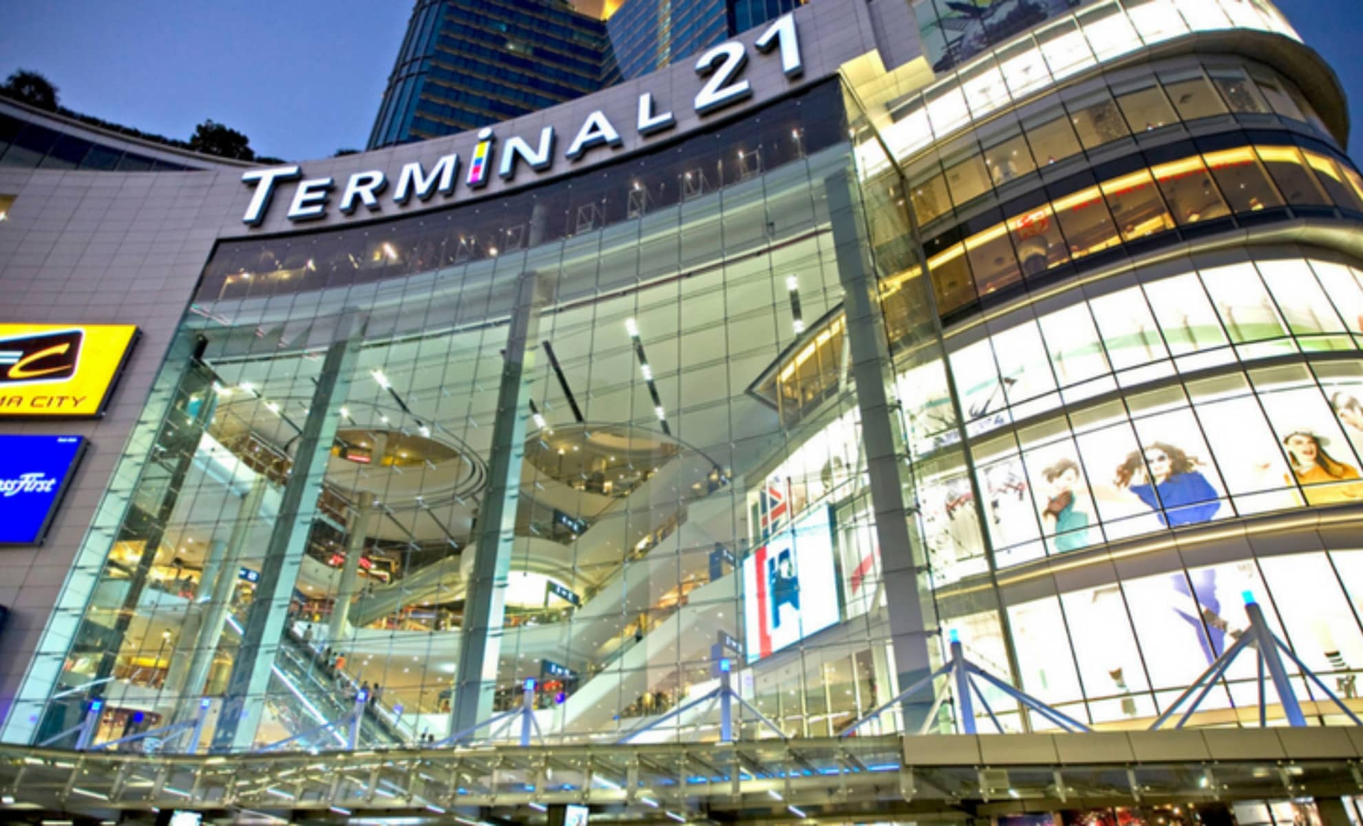 Le Terminal 21, centre commercial à Bangkok