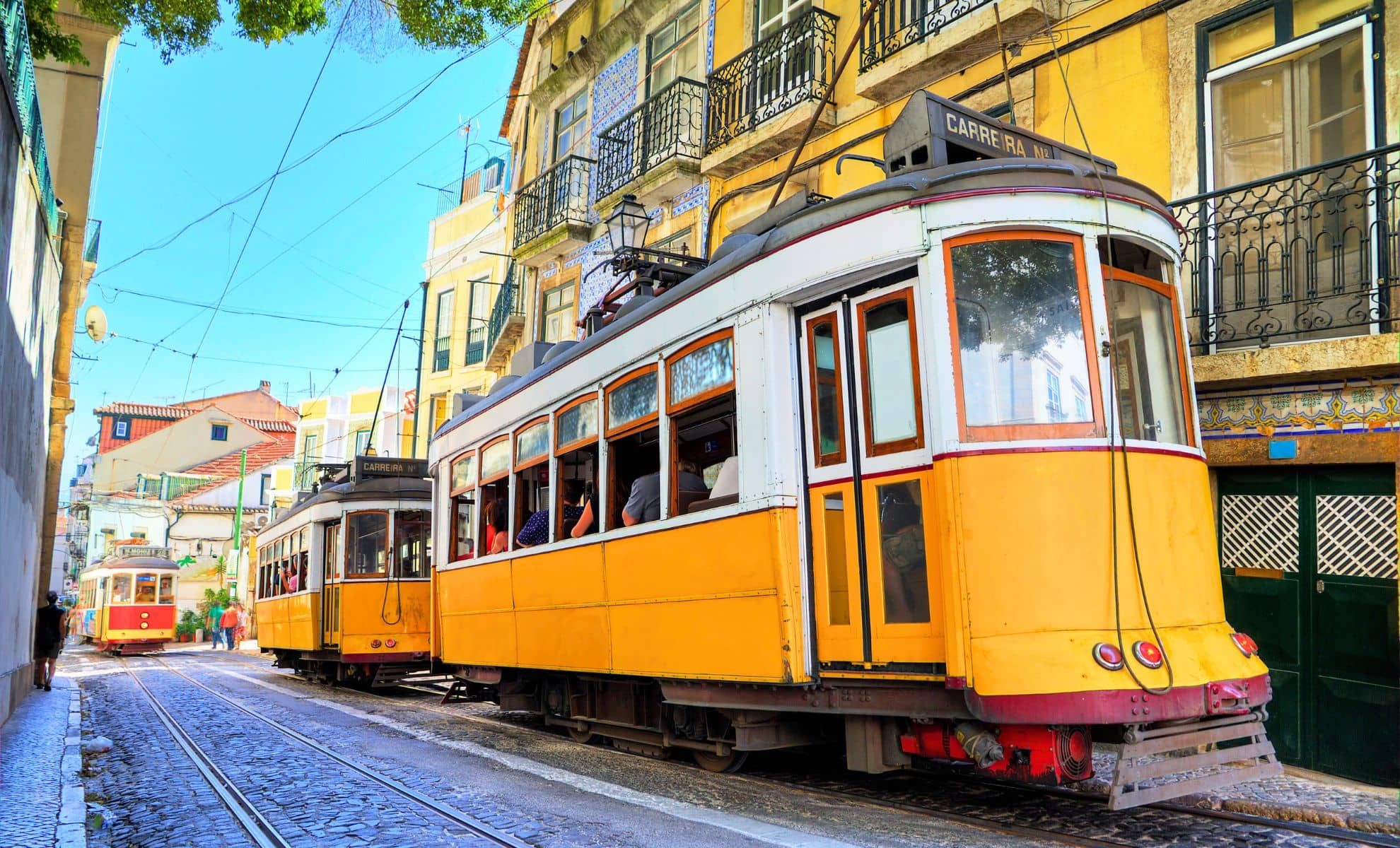 Le Tram 28 de Lisbonne, Portugal