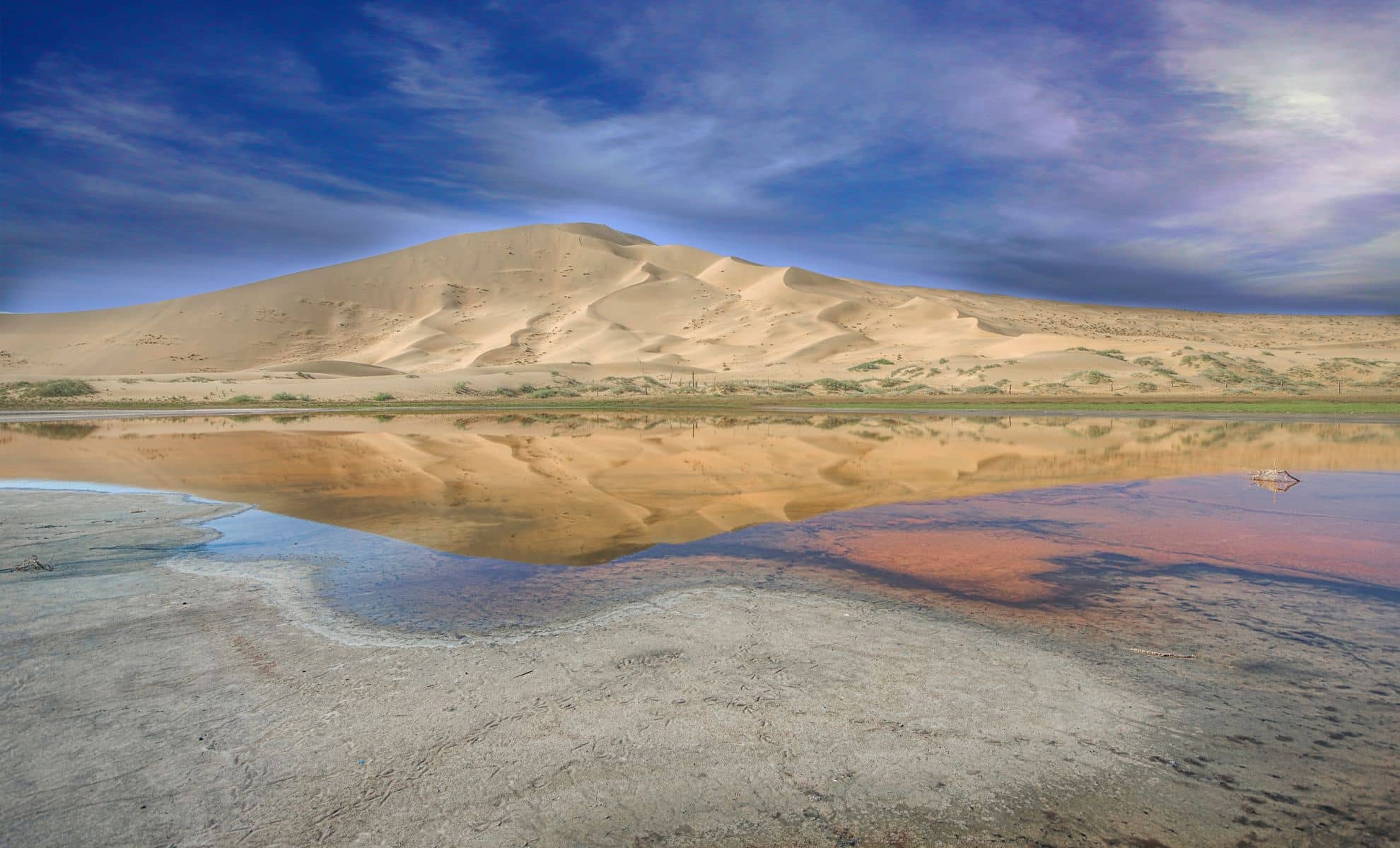 Le désert Gobi , Mongolie