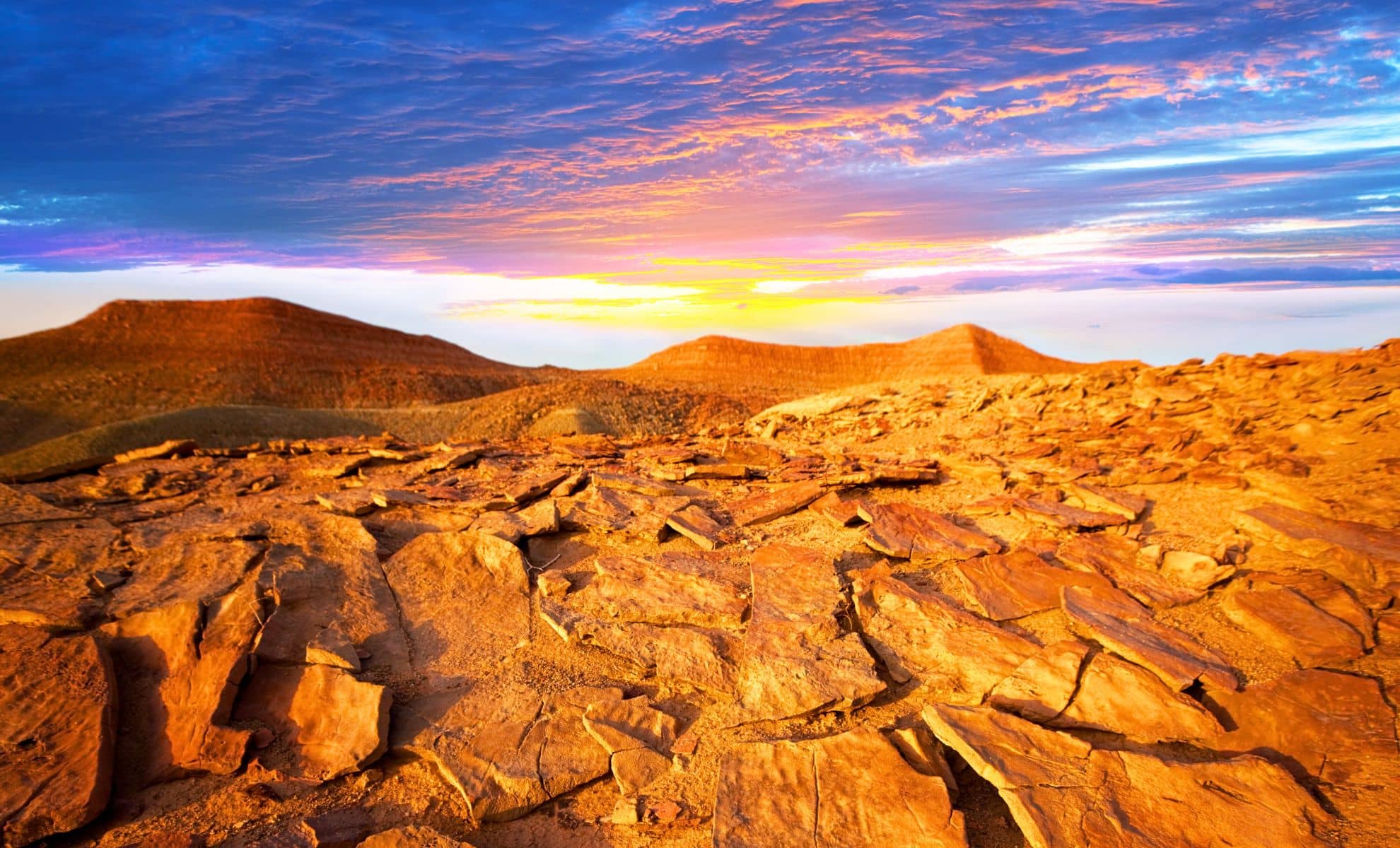 Le désert de Gobi, Mongolie